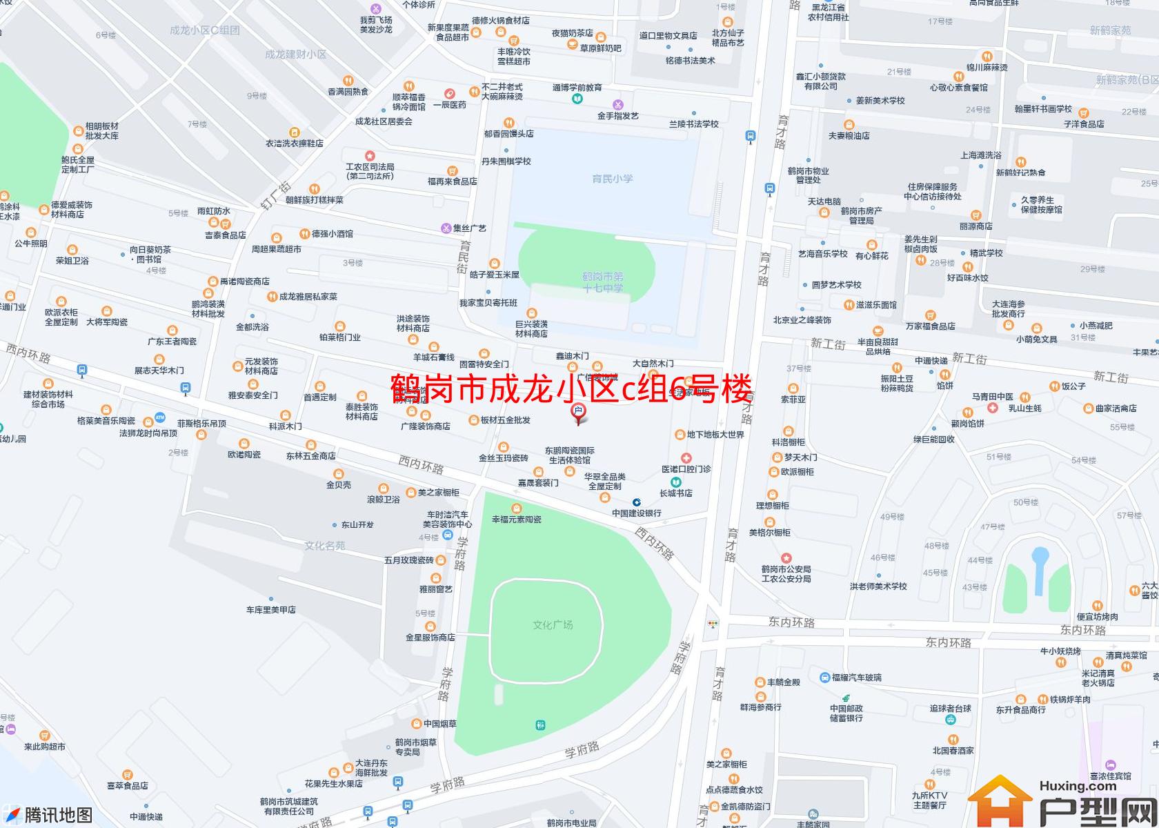 成龙小区c组6号楼小区 - 户型网