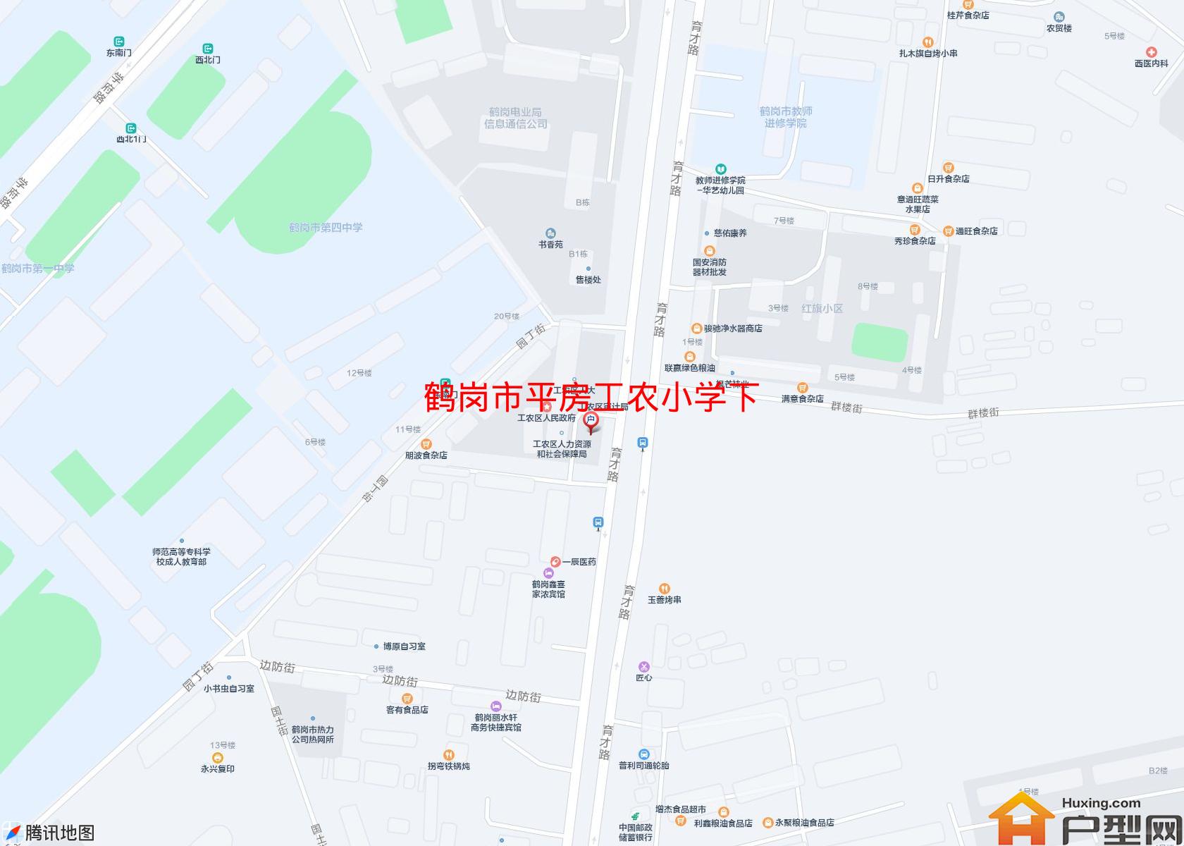 平房工农小学下小区 - 户型网