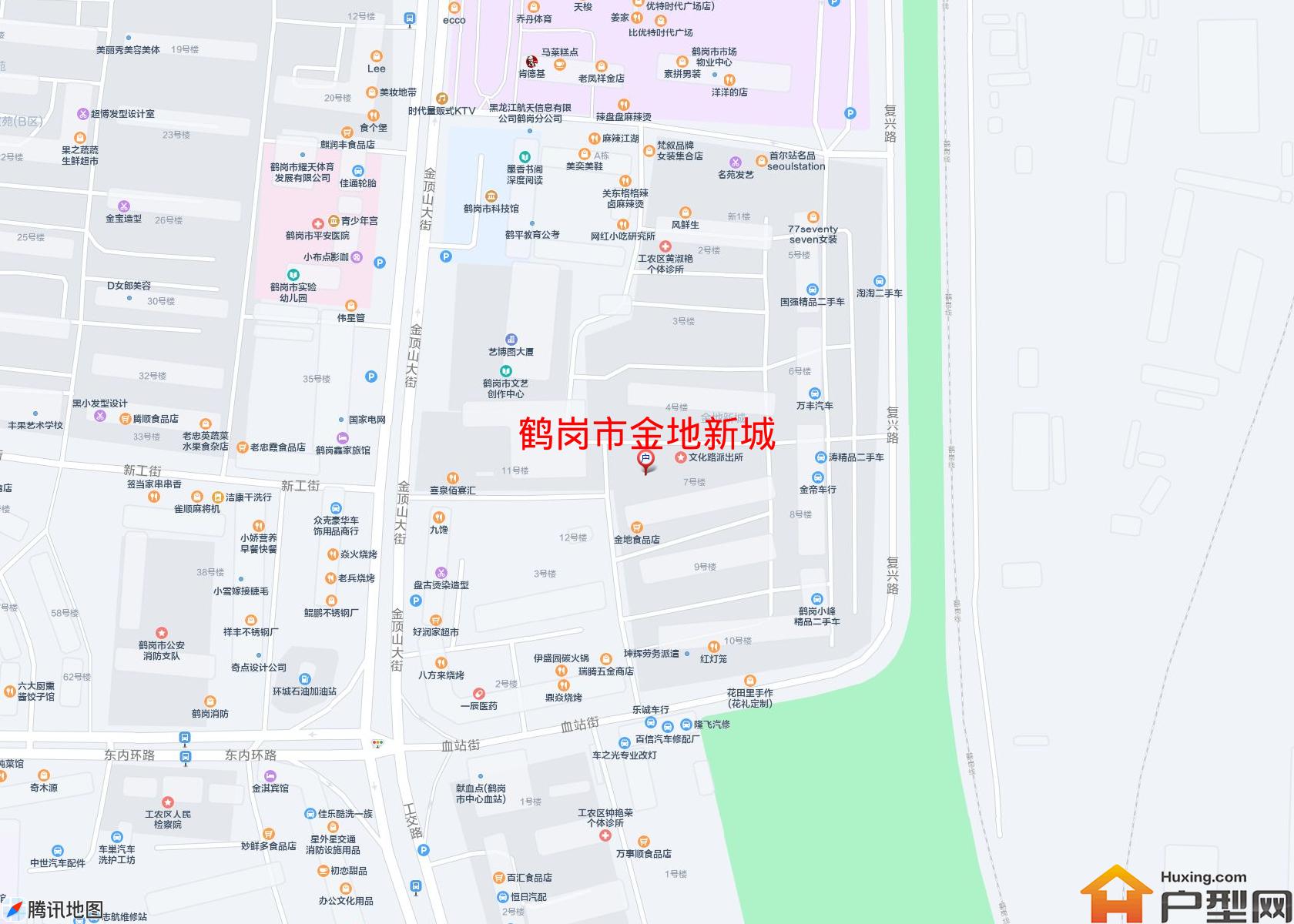 金地新城小区 - 户型网