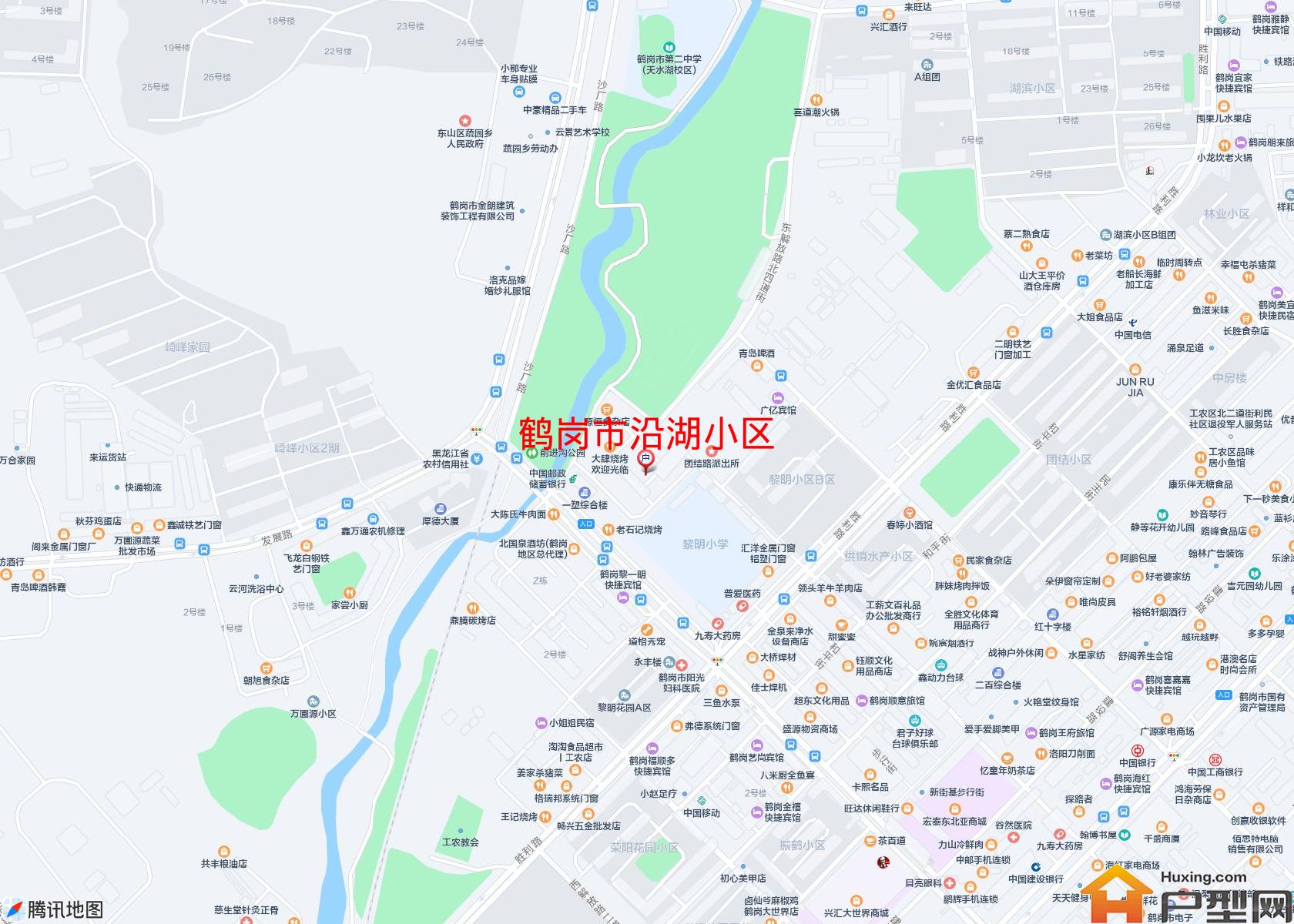 沿湖小区小区 - 户型网