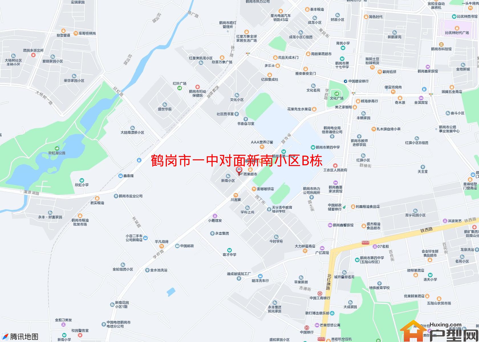 一中对面新南小区B栋小区 - 户型网