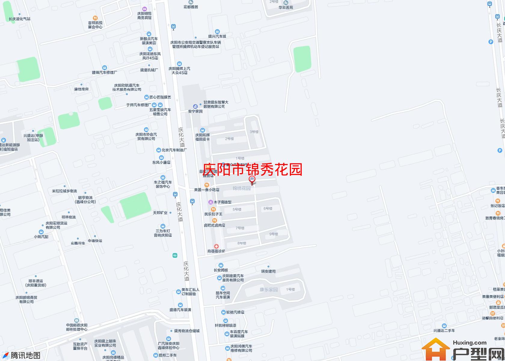 锦秀花园小区 - 户型网