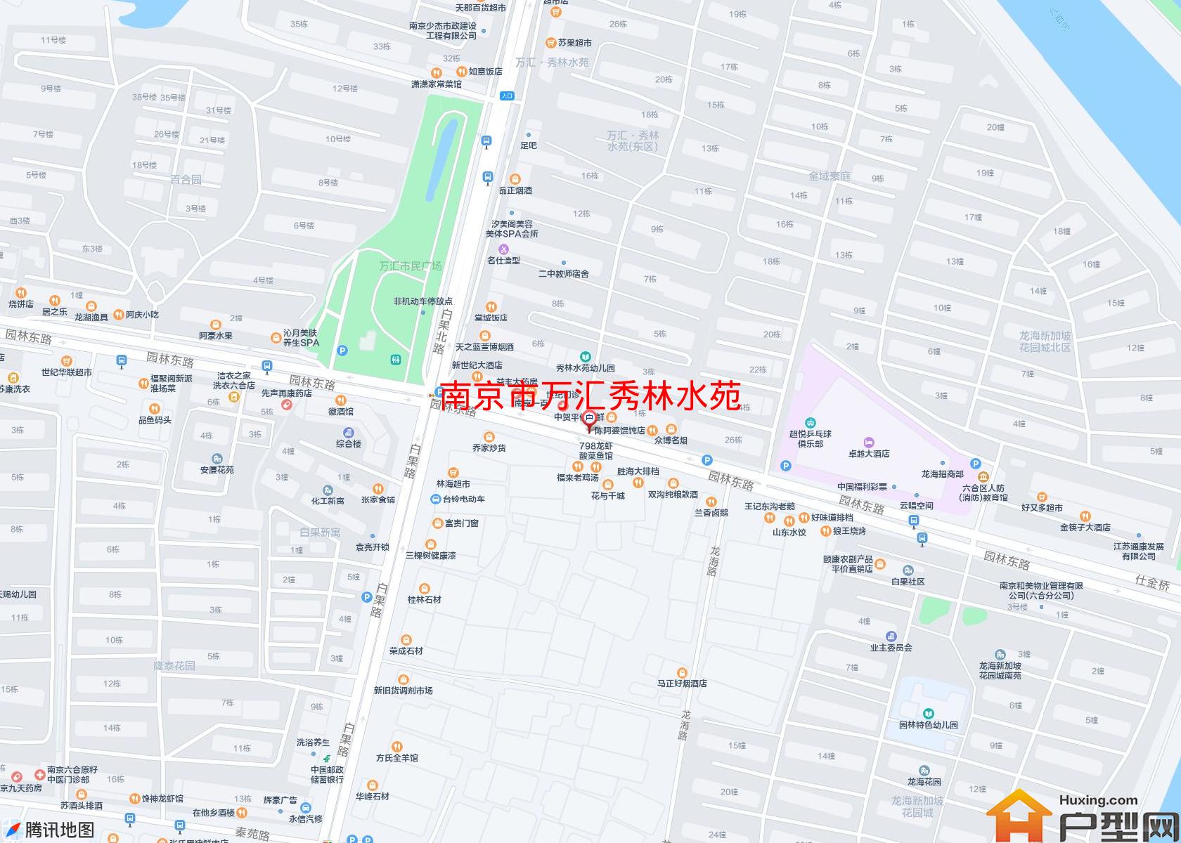万汇秀林水苑小区 - 户型网