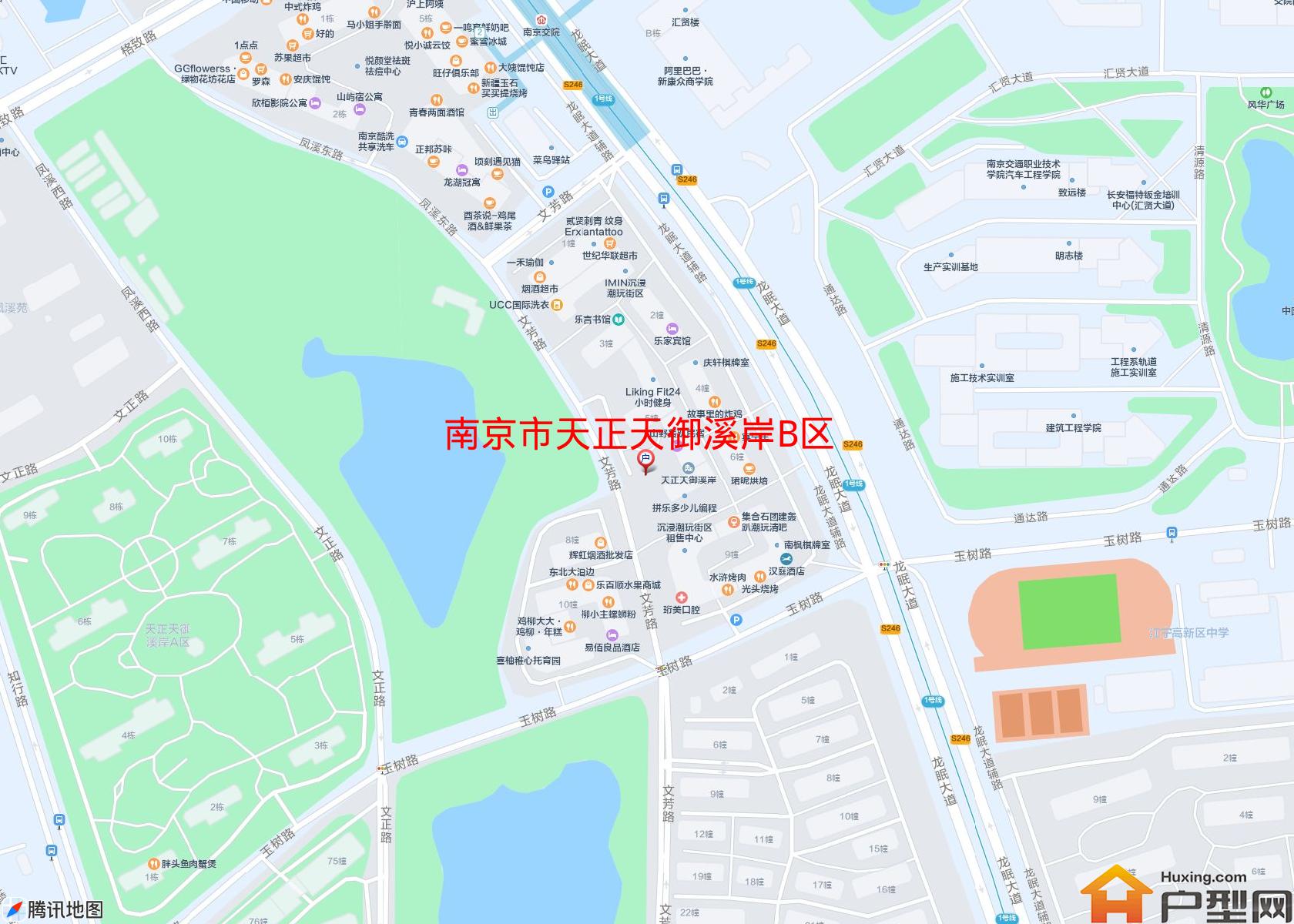 天正天御溪岸B区小区 - 户型网