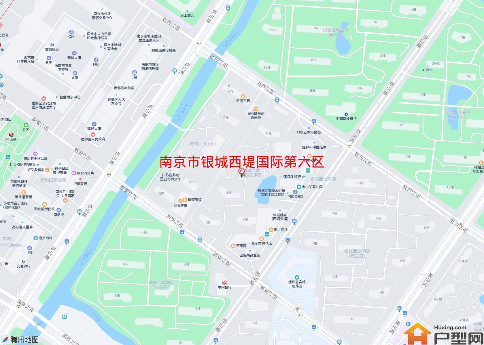 银城西堤国际第六区小区 - 户型网 银城西堤国际第六区小区 - 户型网