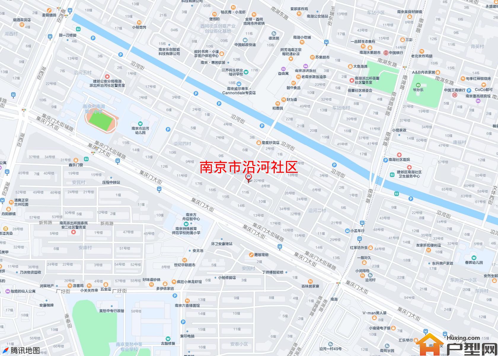 沿河社区小区 - 户型网