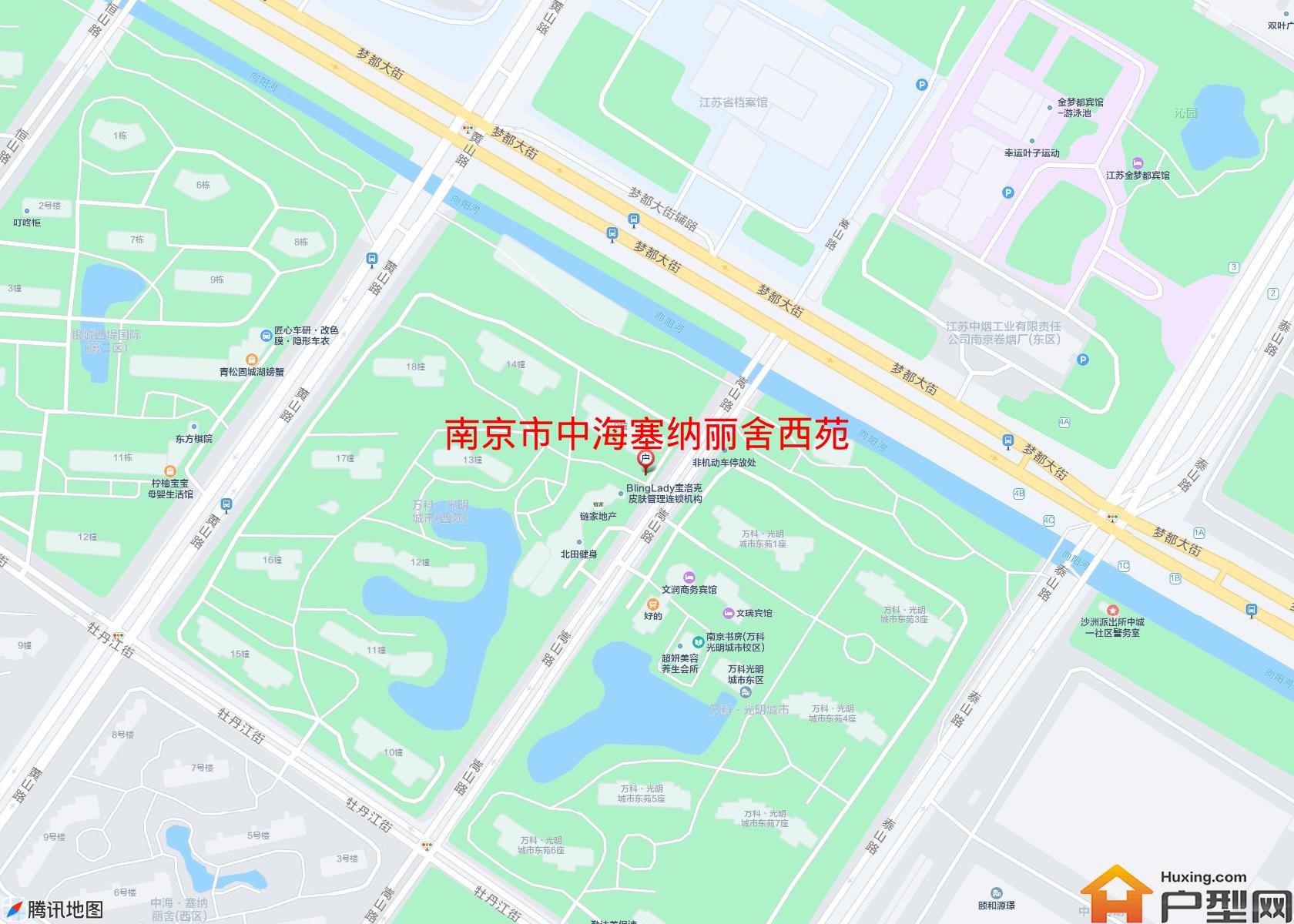 中海塞纳丽舍西苑小区 - 户型网