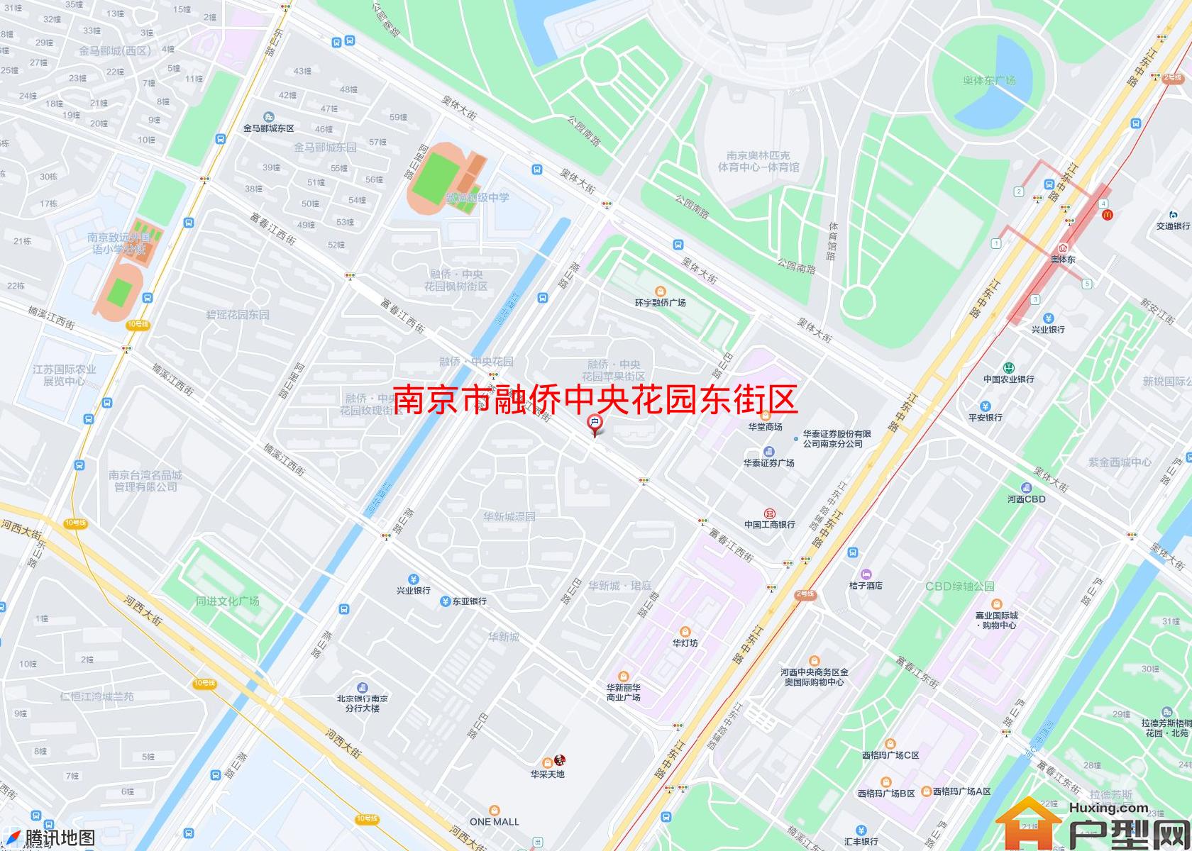 融侨中央花园东街区小区 - 户型网