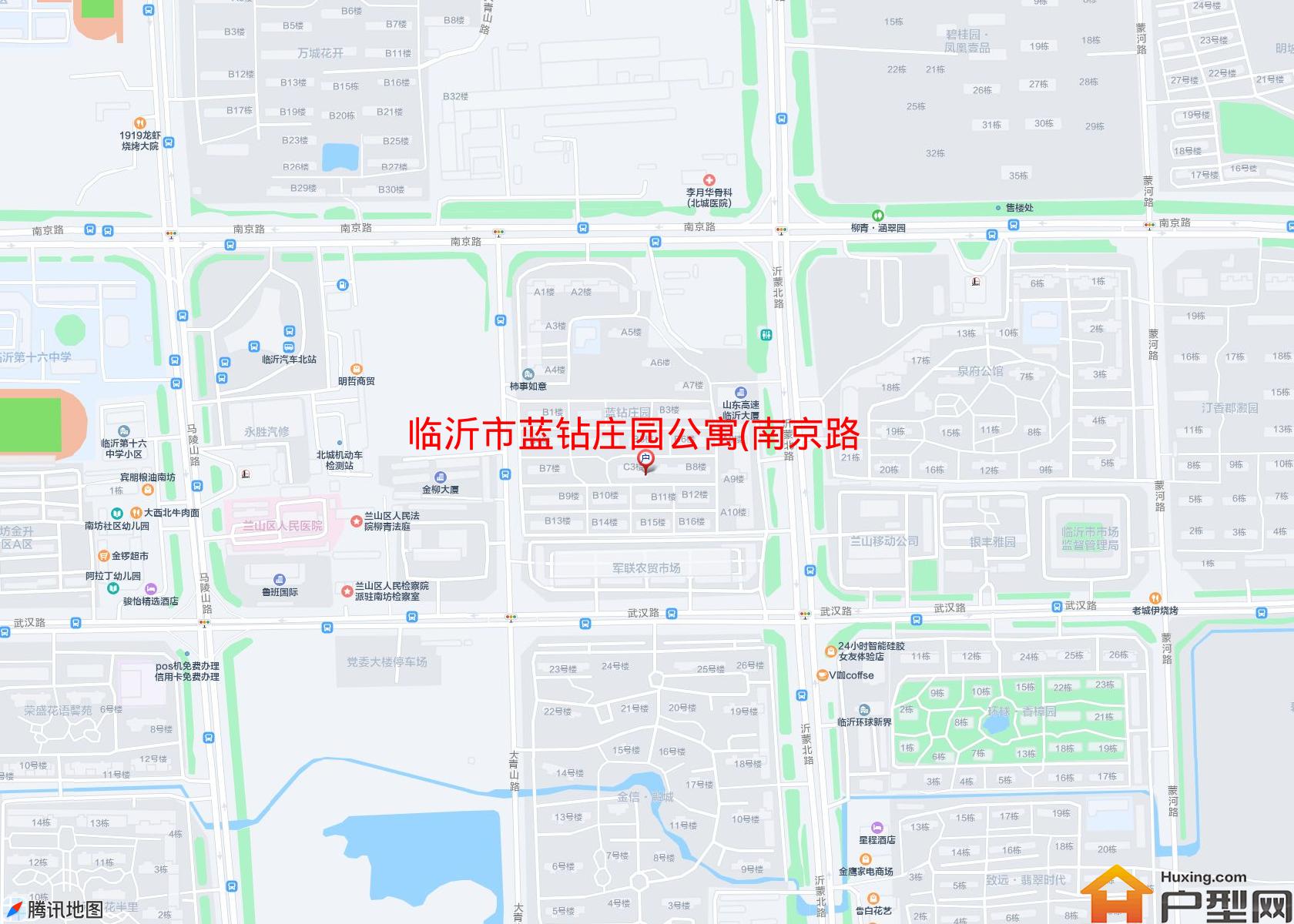 蓝钻庄园公寓(南京路)小区 - 户型网