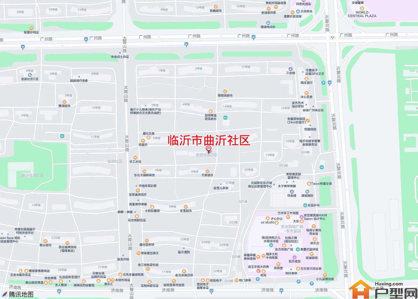 曲沂社区小区 - 户型网