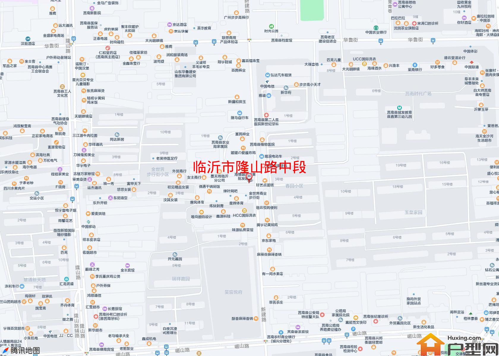 隆山路中段小区 - 户型网