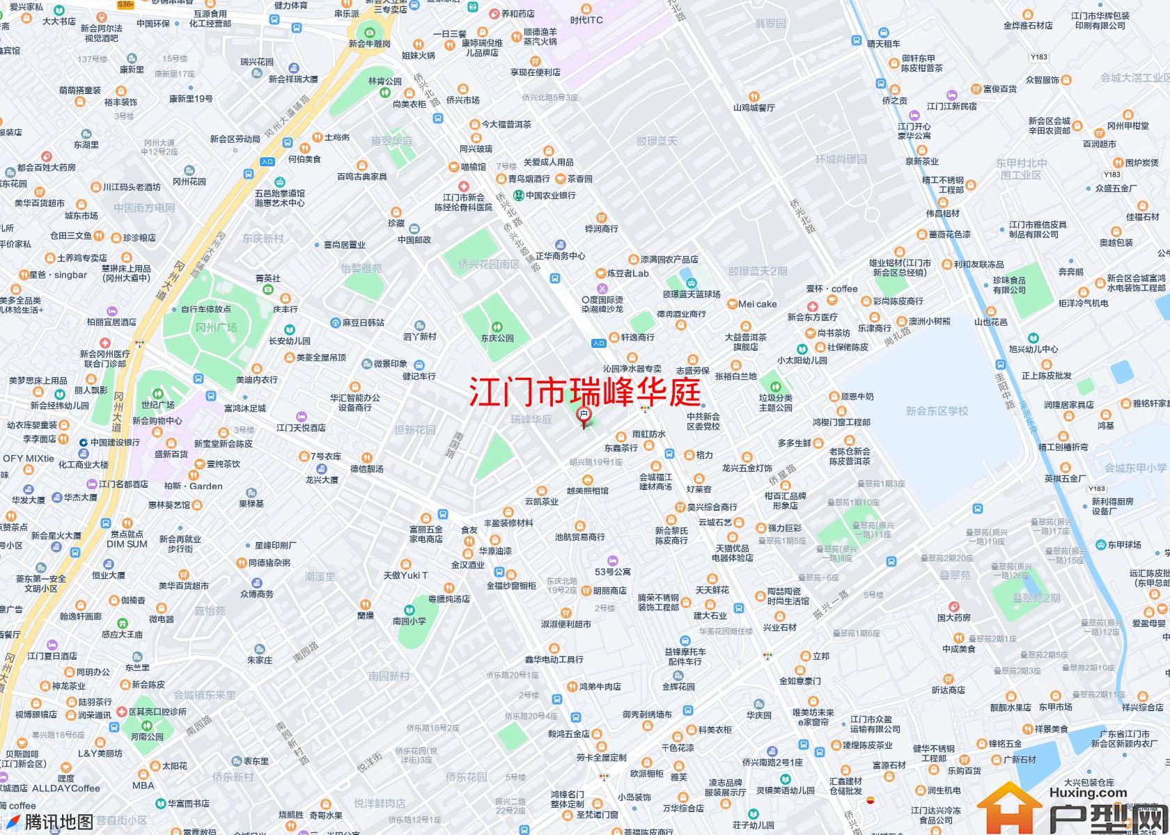 瑞峰华庭小区 - 户型网