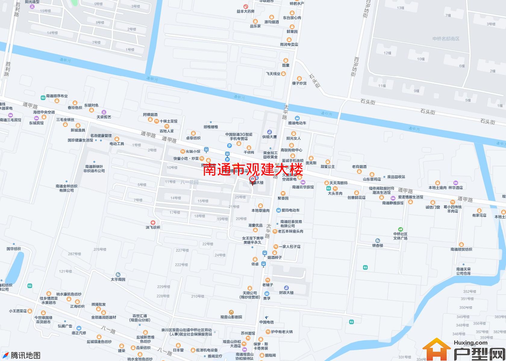 观建大楼小区 - 户型网