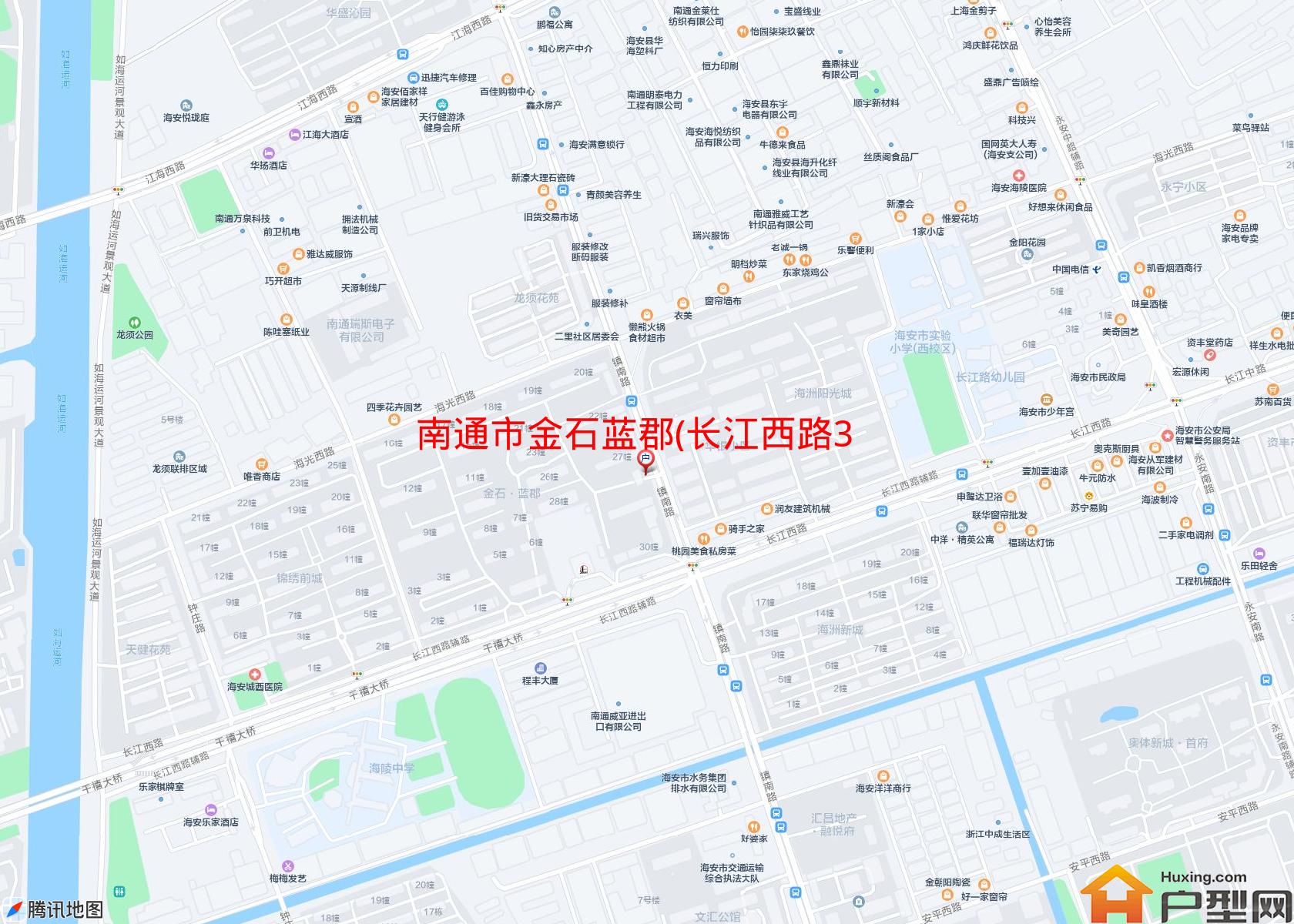 金石蓝郡(长江西路30号)小区 - 户型网