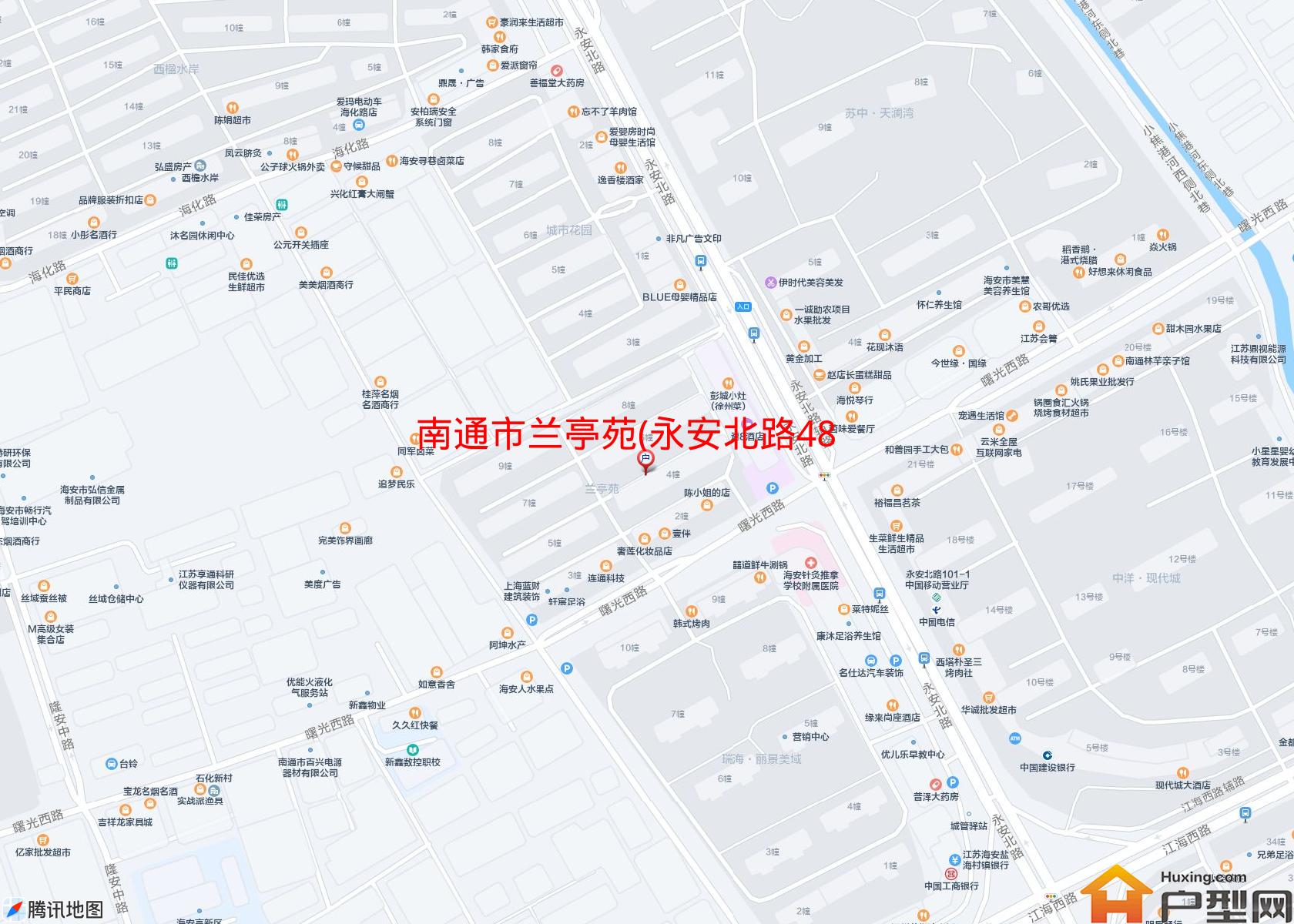 兰亭苑(永安北路48号)小区 - 户型网