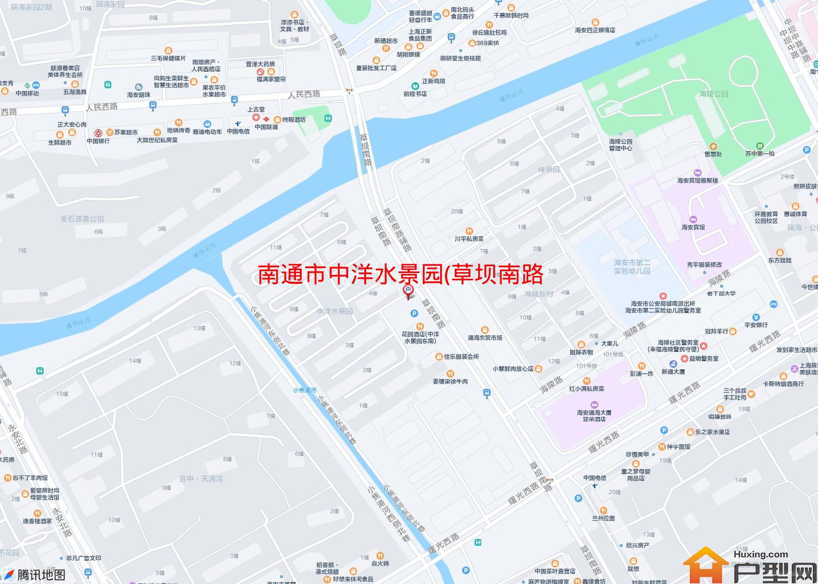 中洋水景园(草坝南路2号)小区 - 户型网