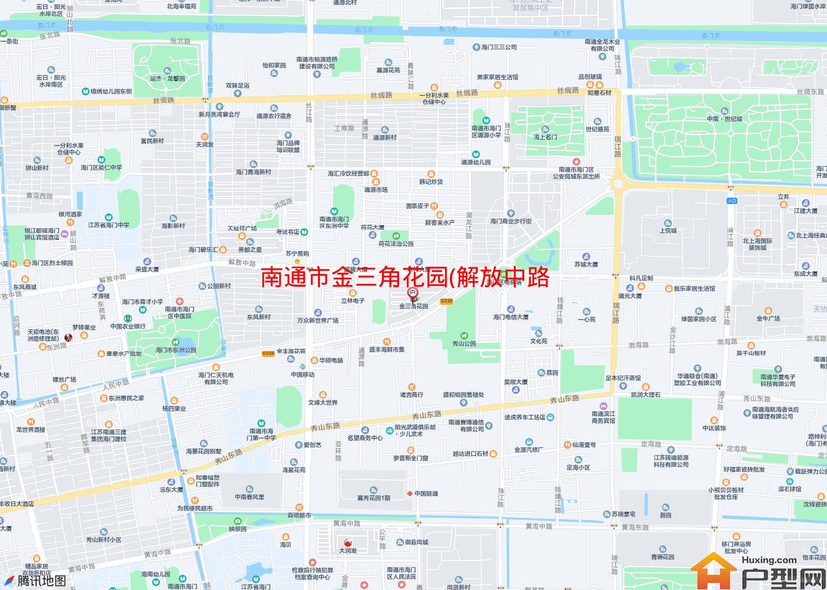 金三角花园(解放中路82号)小区 - 户型网