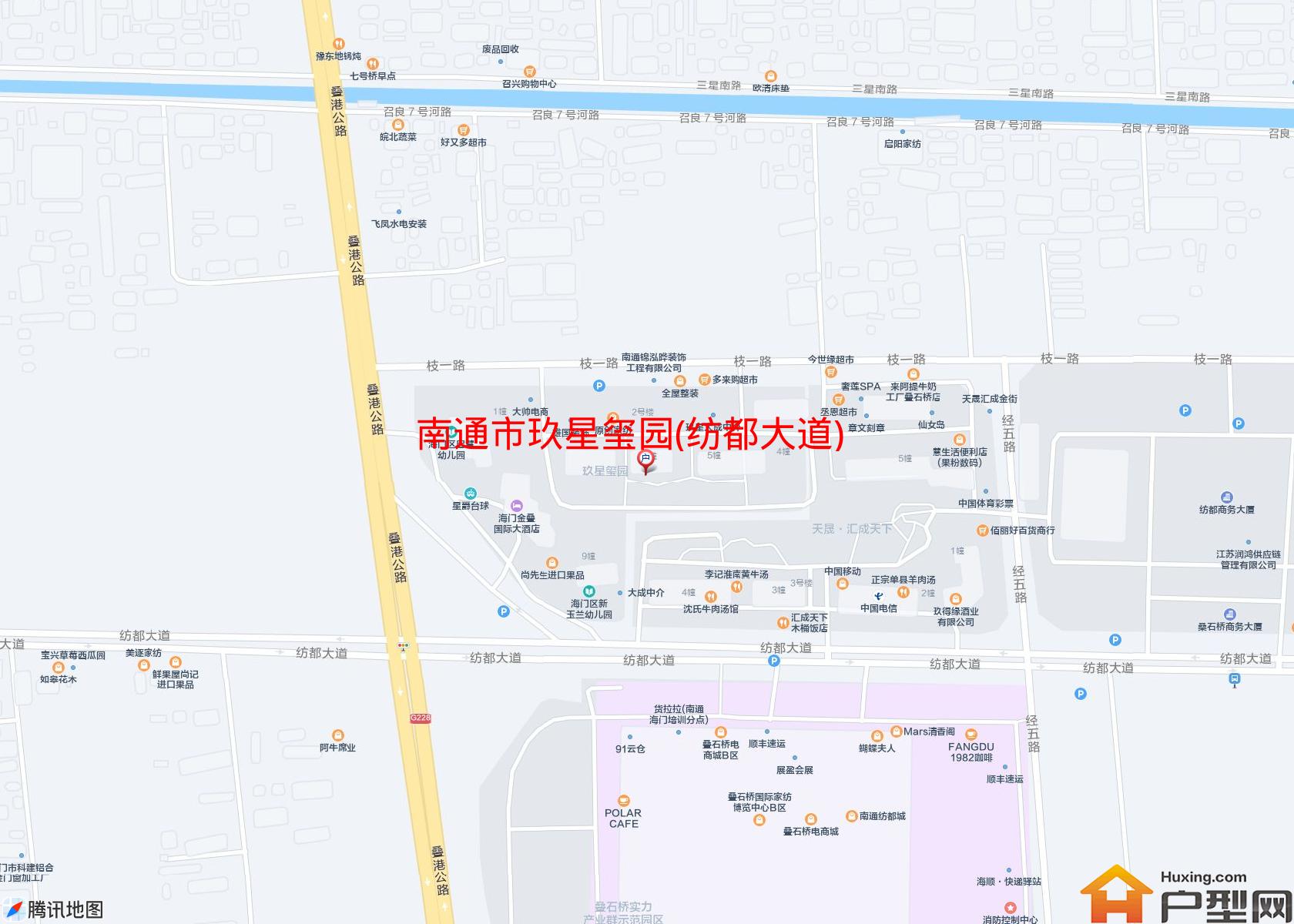 玖星玺园(纺都大道)小区 - 户型网