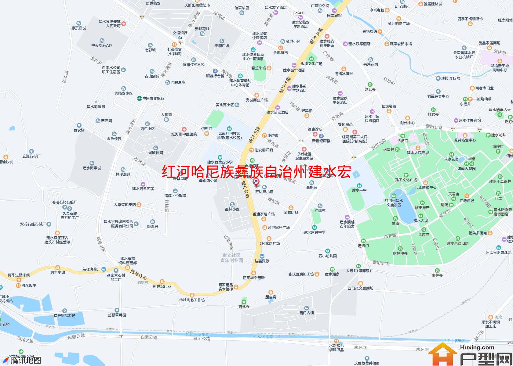 建水宏达苑小区 - 户型网