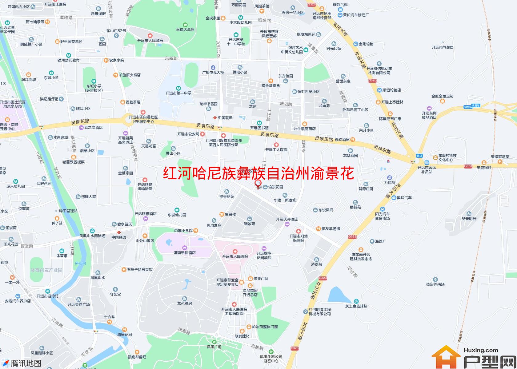 渝景花园小区 - 户型网
