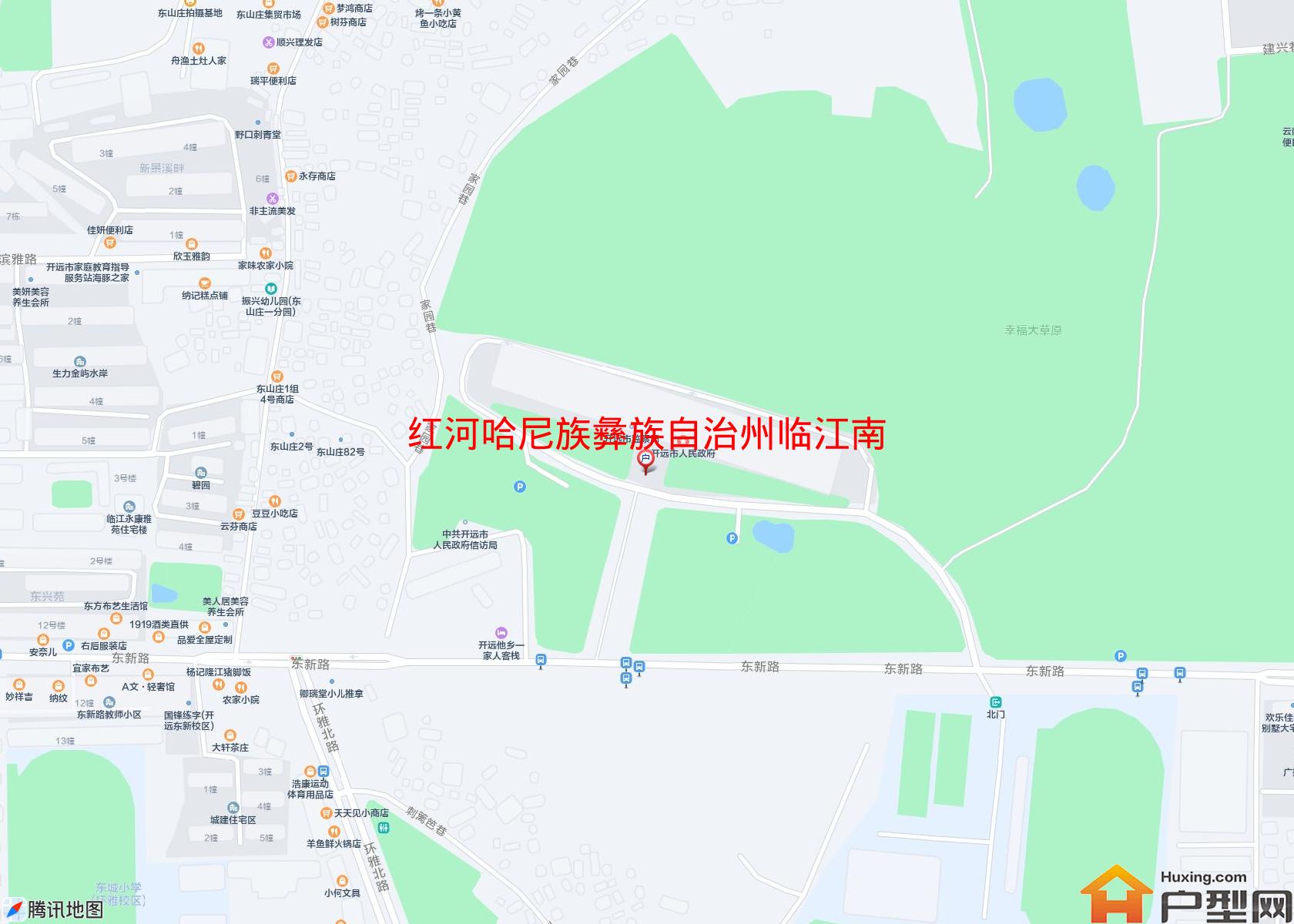 临江南路小区 - 户型网