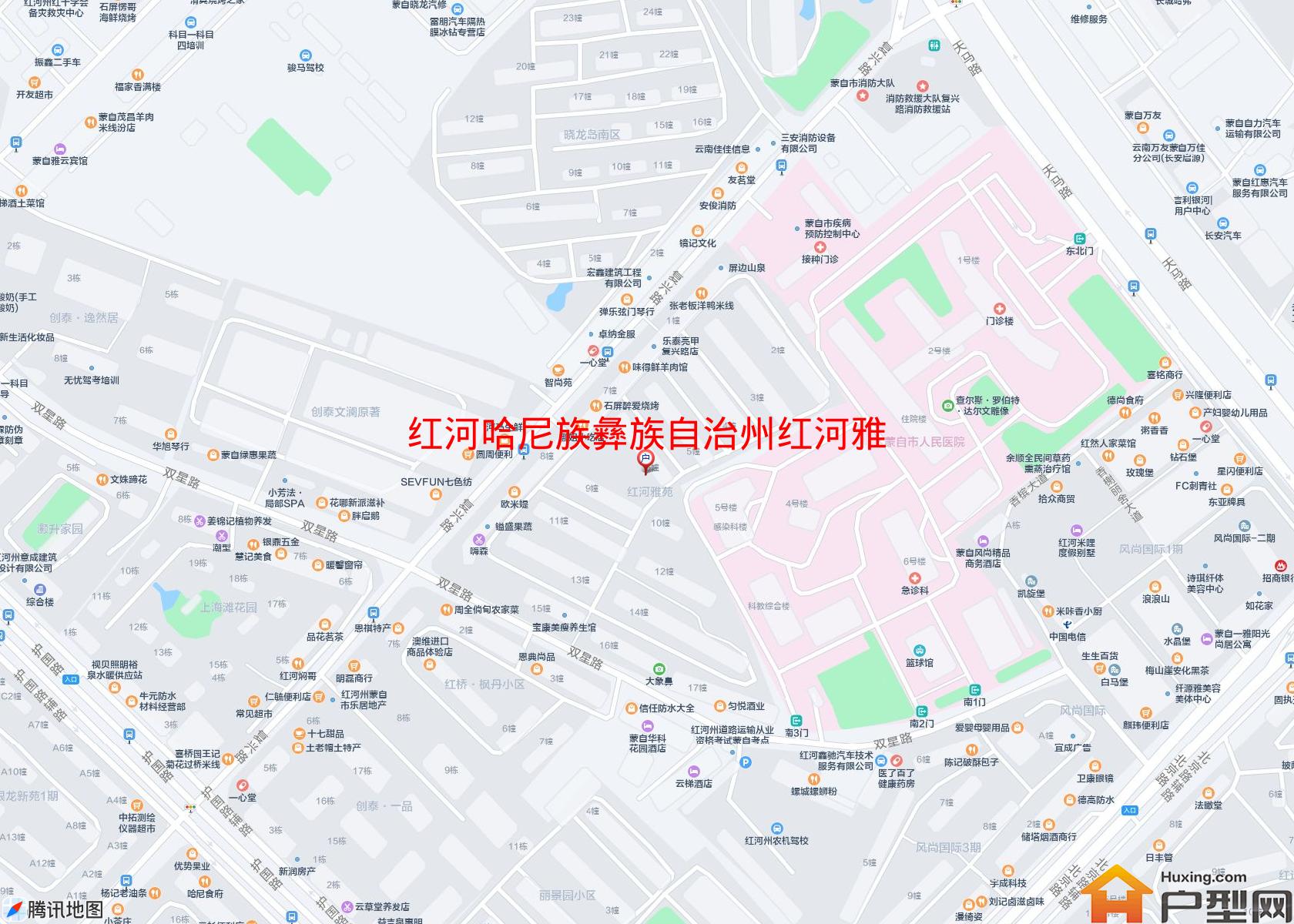 红河雅苑小区 - 户型网