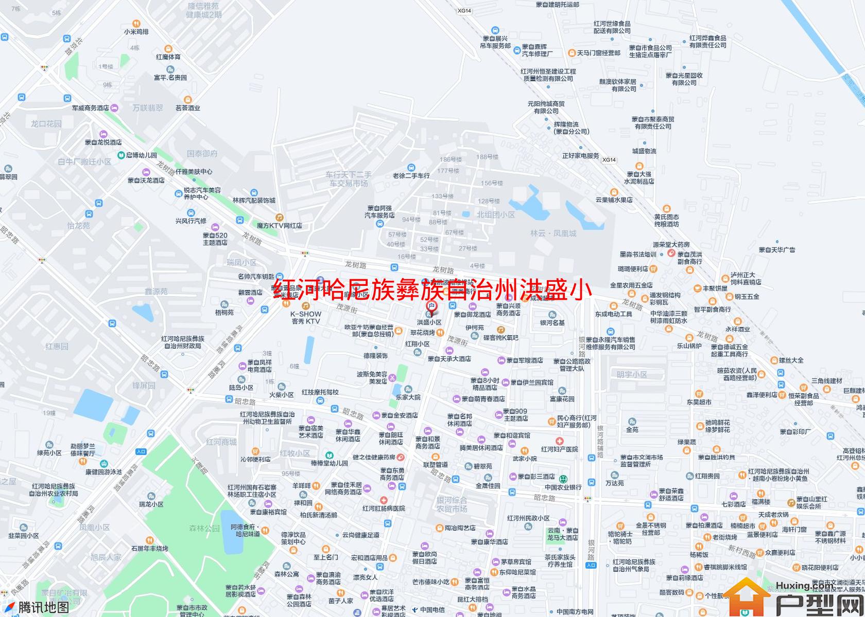 洪盛小区小区 - 户型网