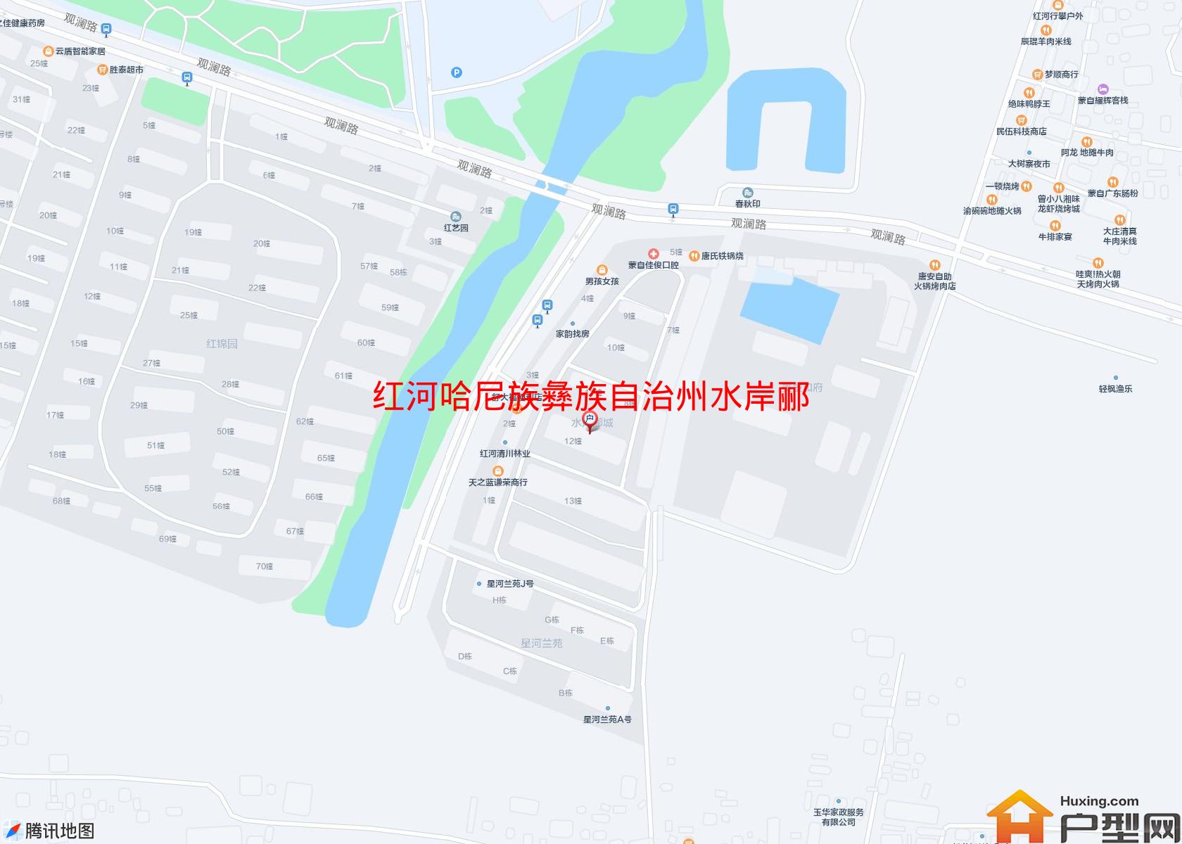 水岸郦城小区 - 户型网