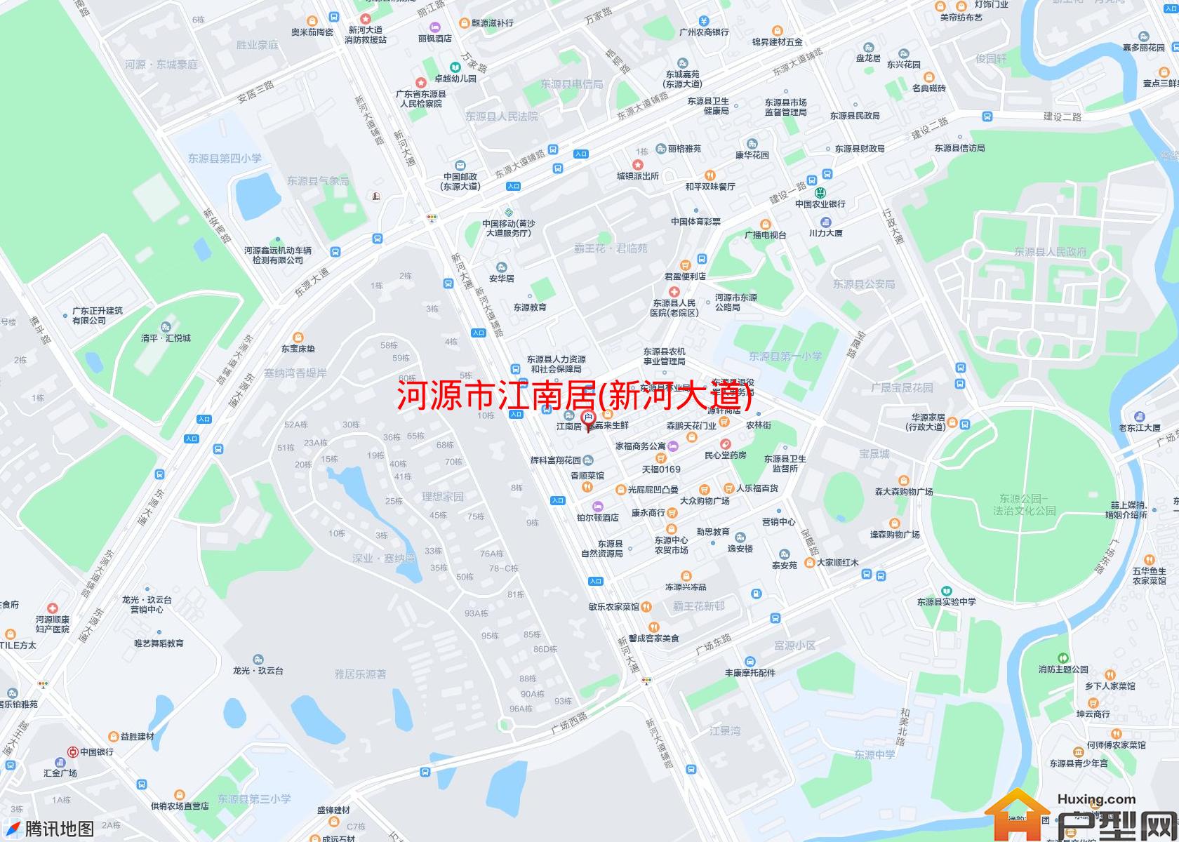 江南居(新河大道)小区 - 户型网