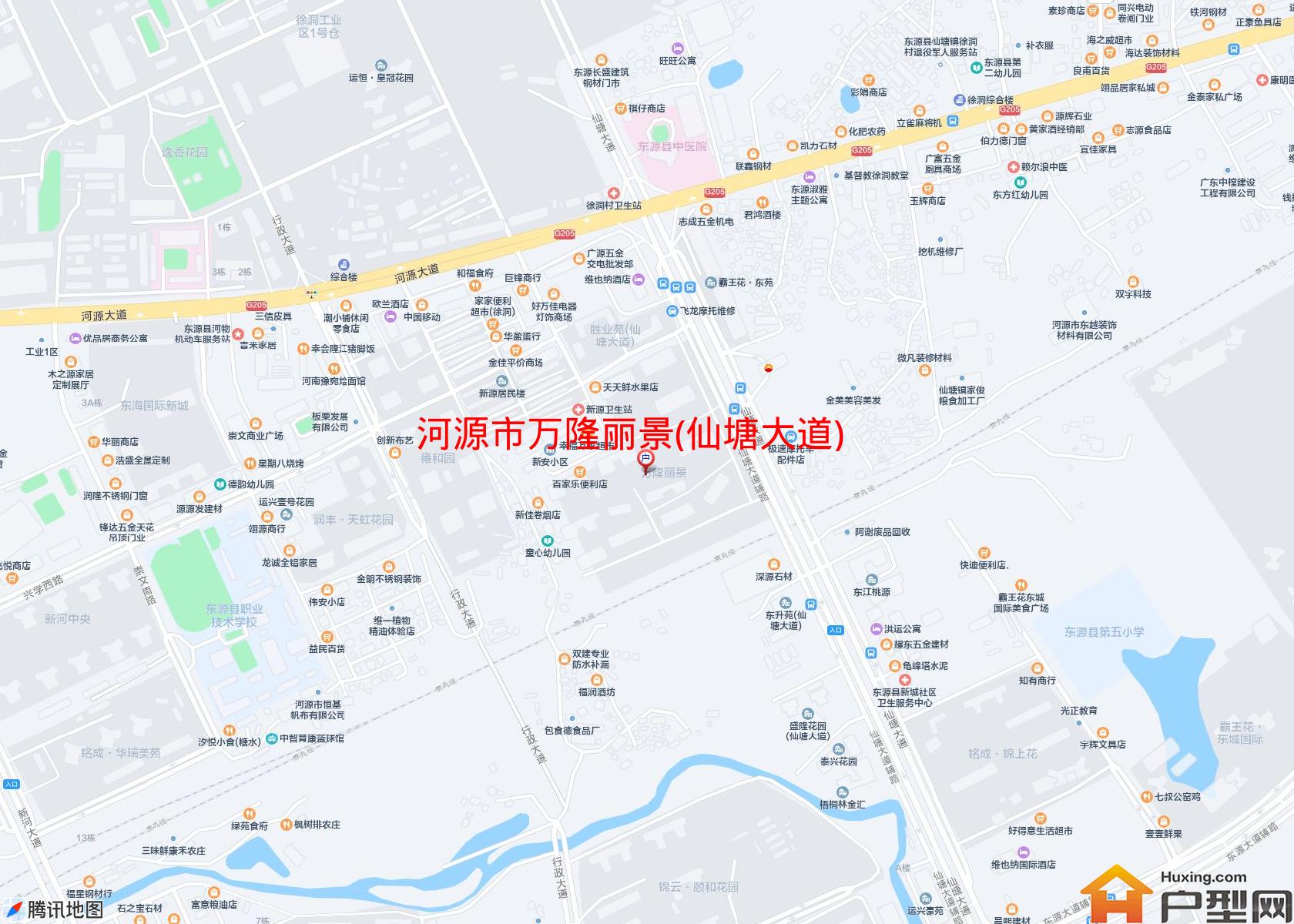 万隆丽景(仙塘大道)小区 - 户型网