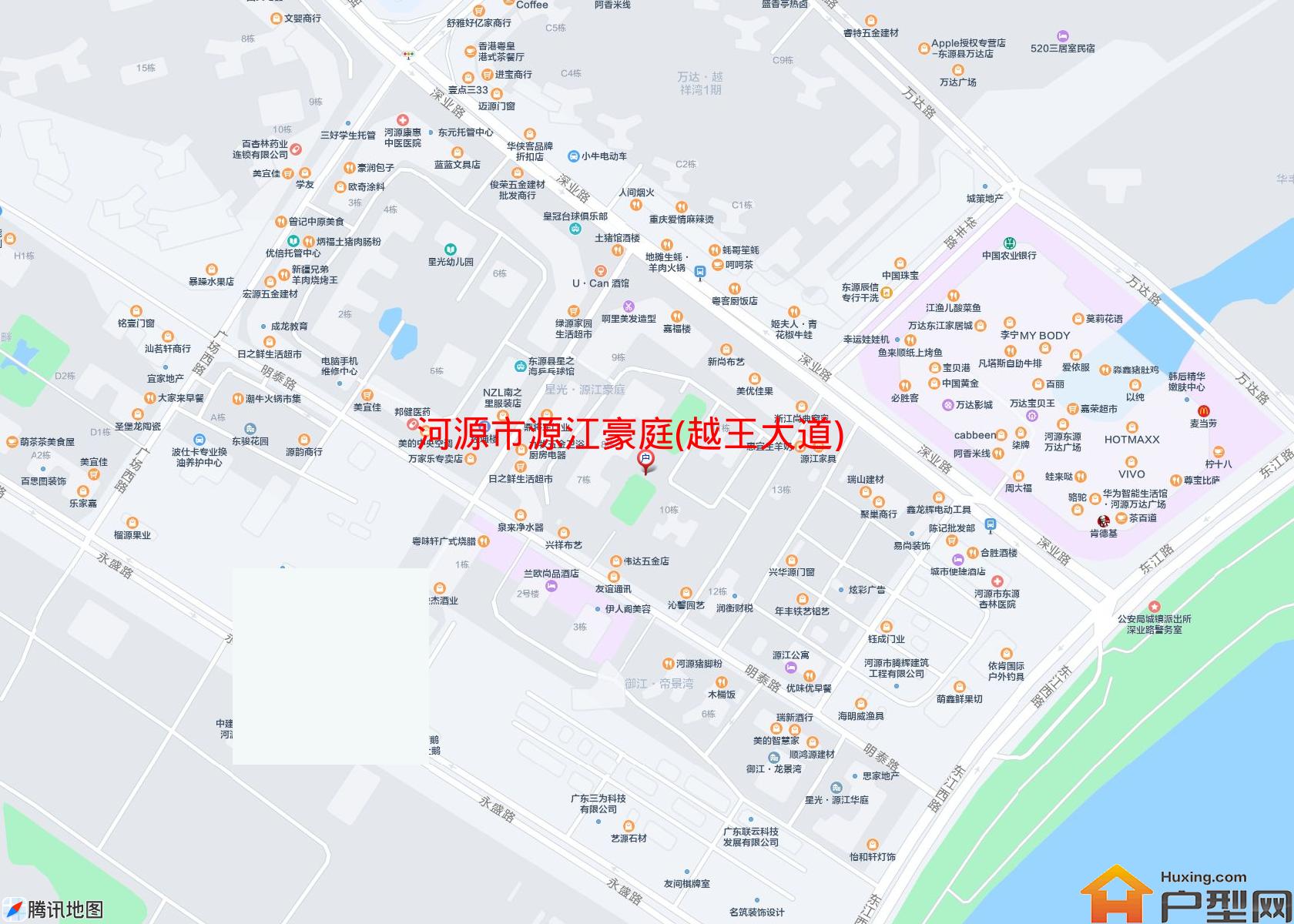 源江豪庭(越王大道)小区 - 户型网