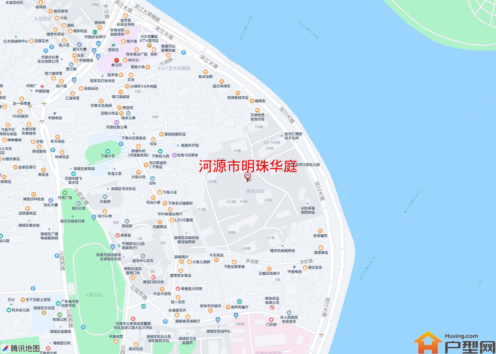 明珠华庭小区 - 户型网