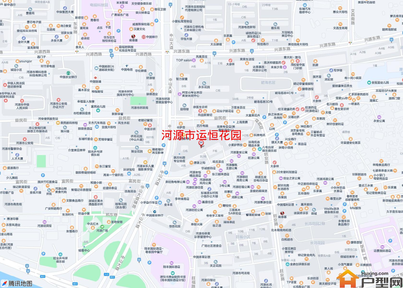 运恒花园小区 - 户型网