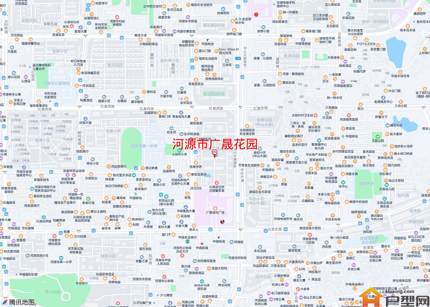 广晟花园小区 - 户型网