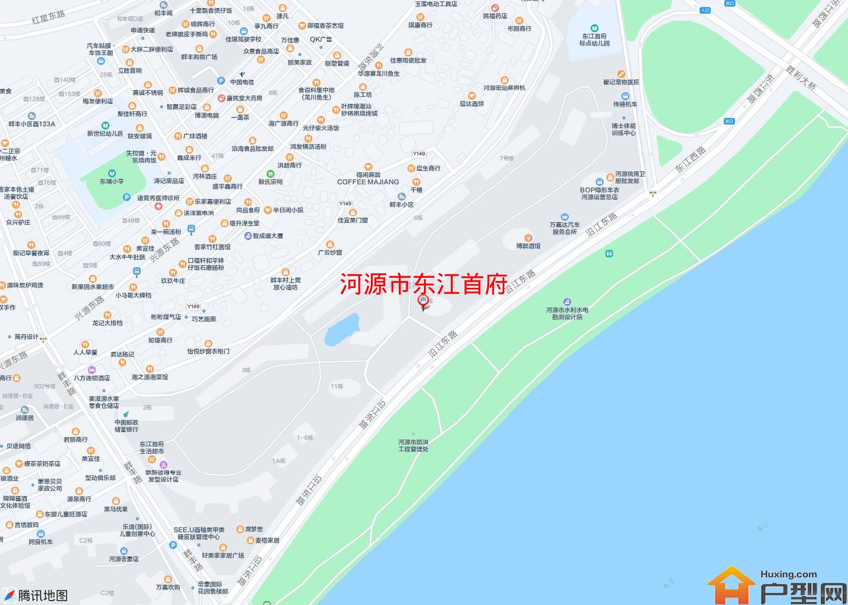 东江首府小区 - 户型网