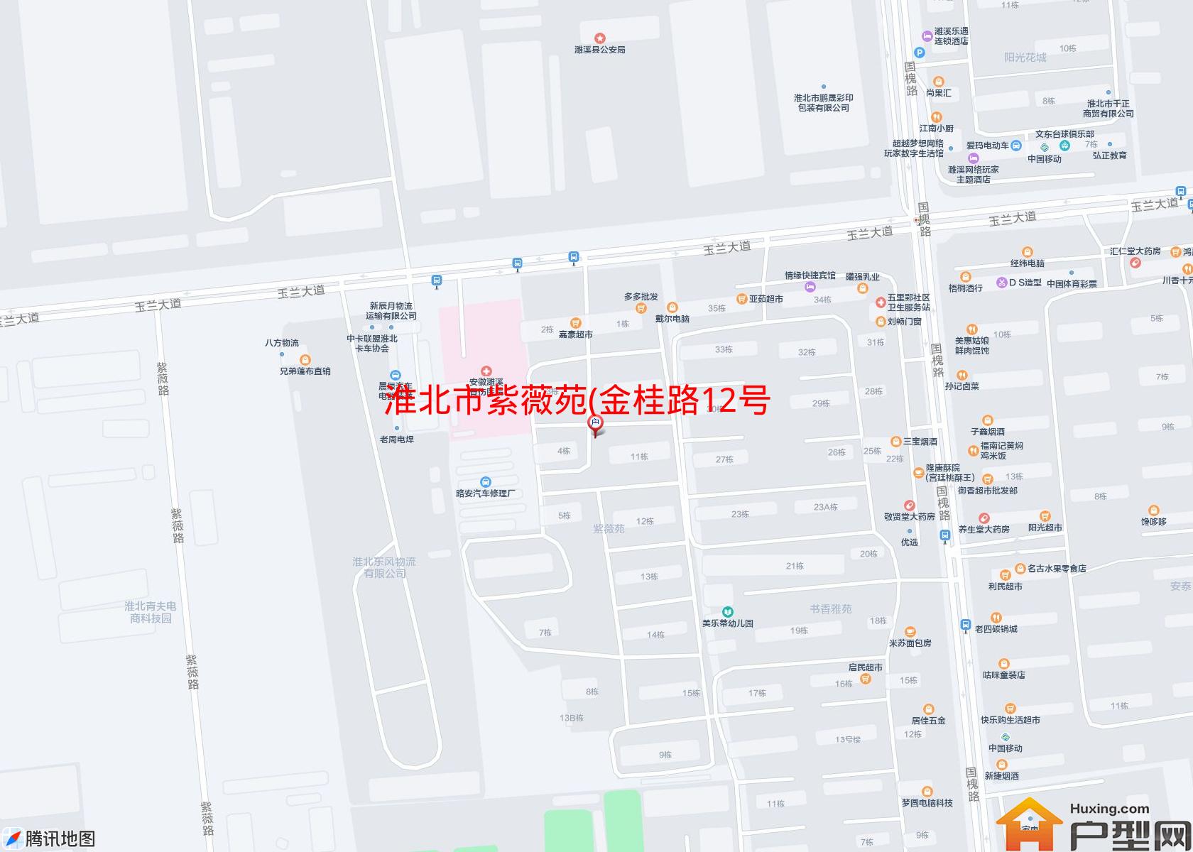 紫薇苑(金桂路12号)小区 - 户型网