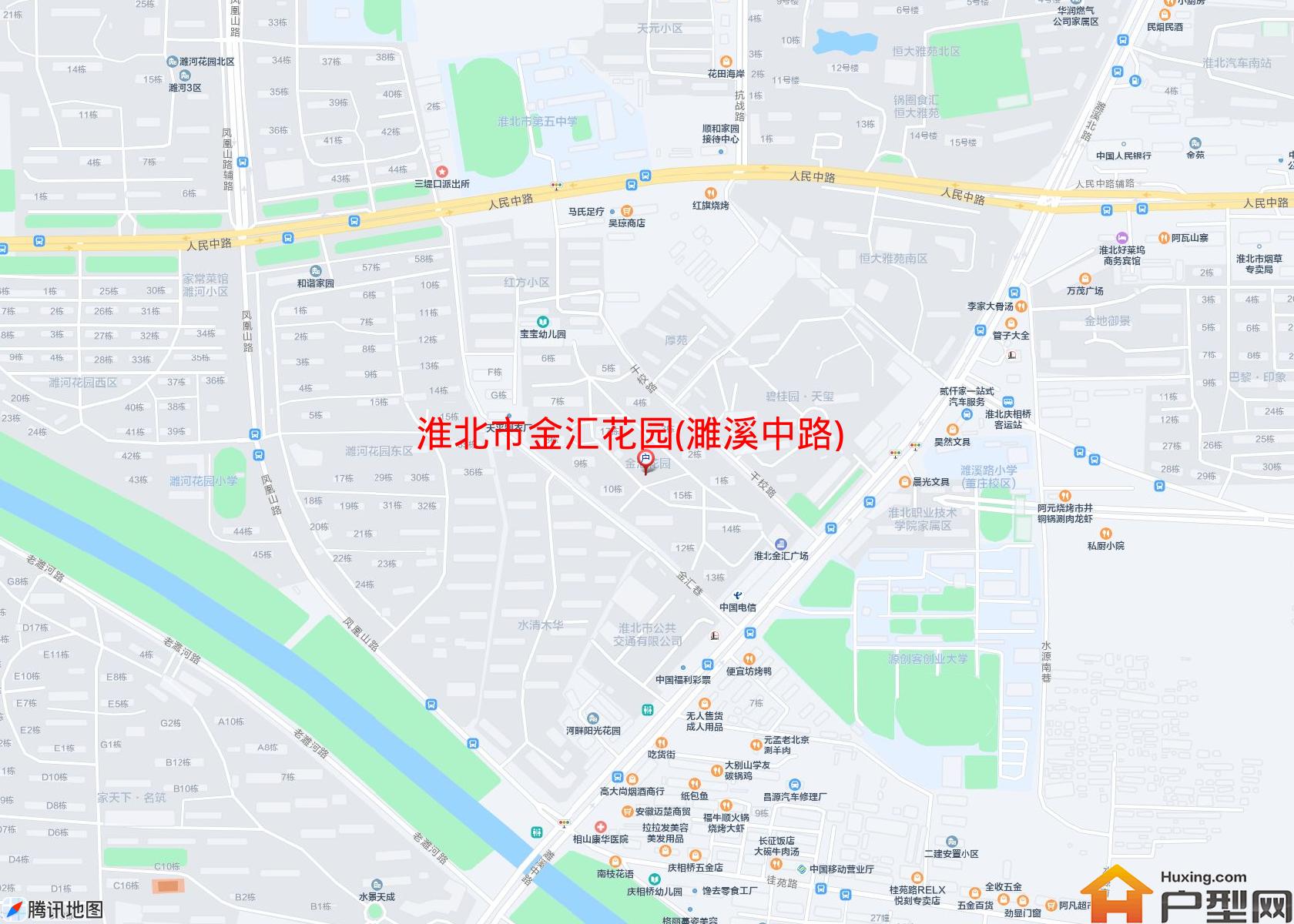 金汇花园(濉溪中路)小区 - 户型网