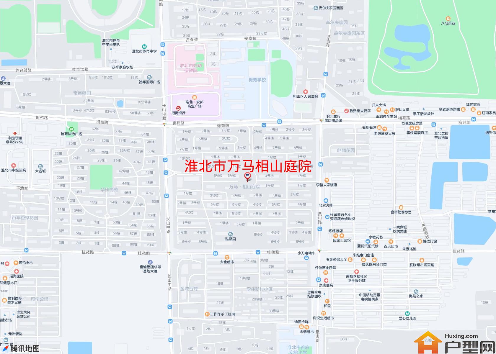 万马相山庭院小区 - 户型网