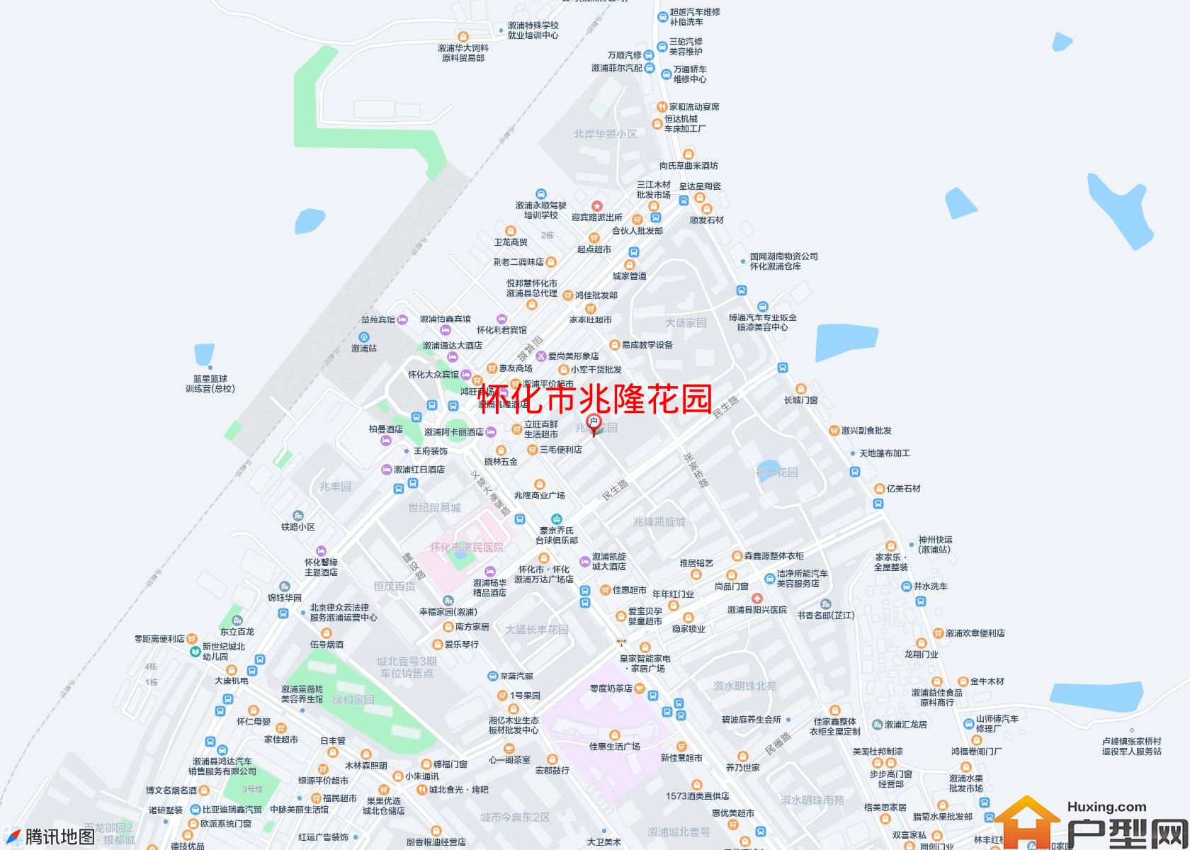兆隆花园小区 - 户型网