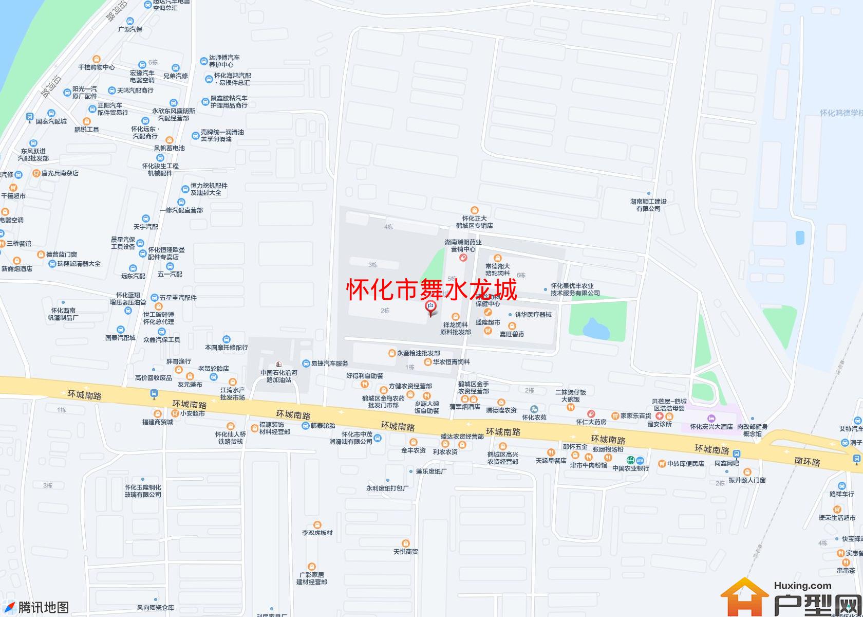 舞水龙城小区 - 户型网