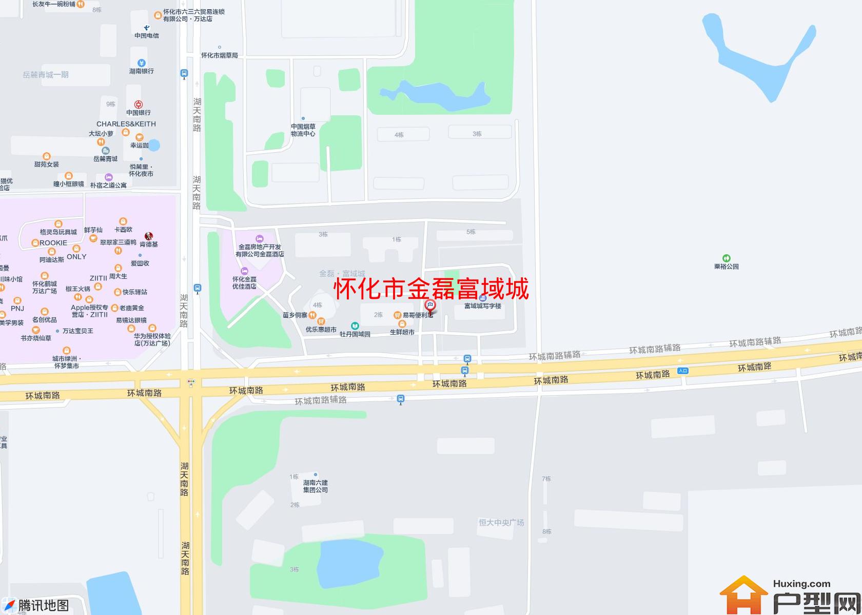 金磊富域城小区 - 户型网