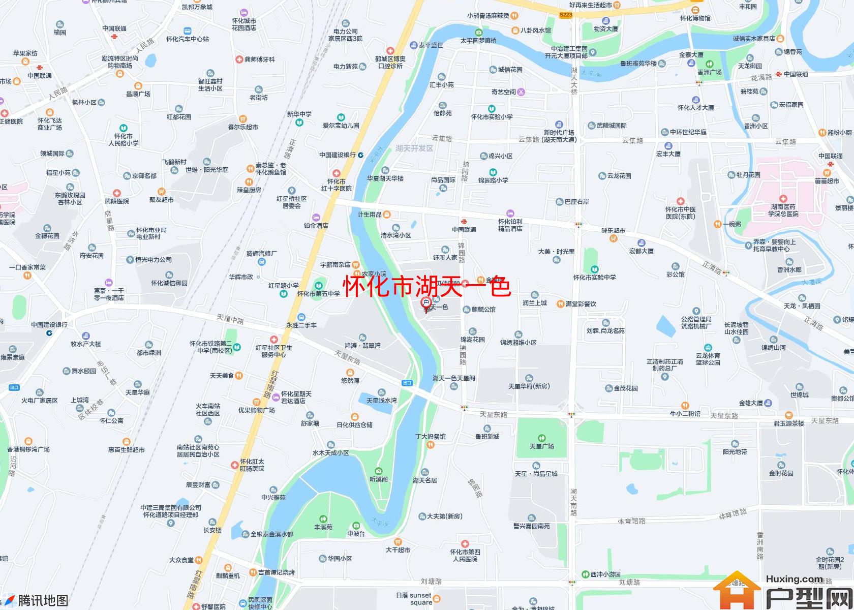 湖天一色小区 - 户型网