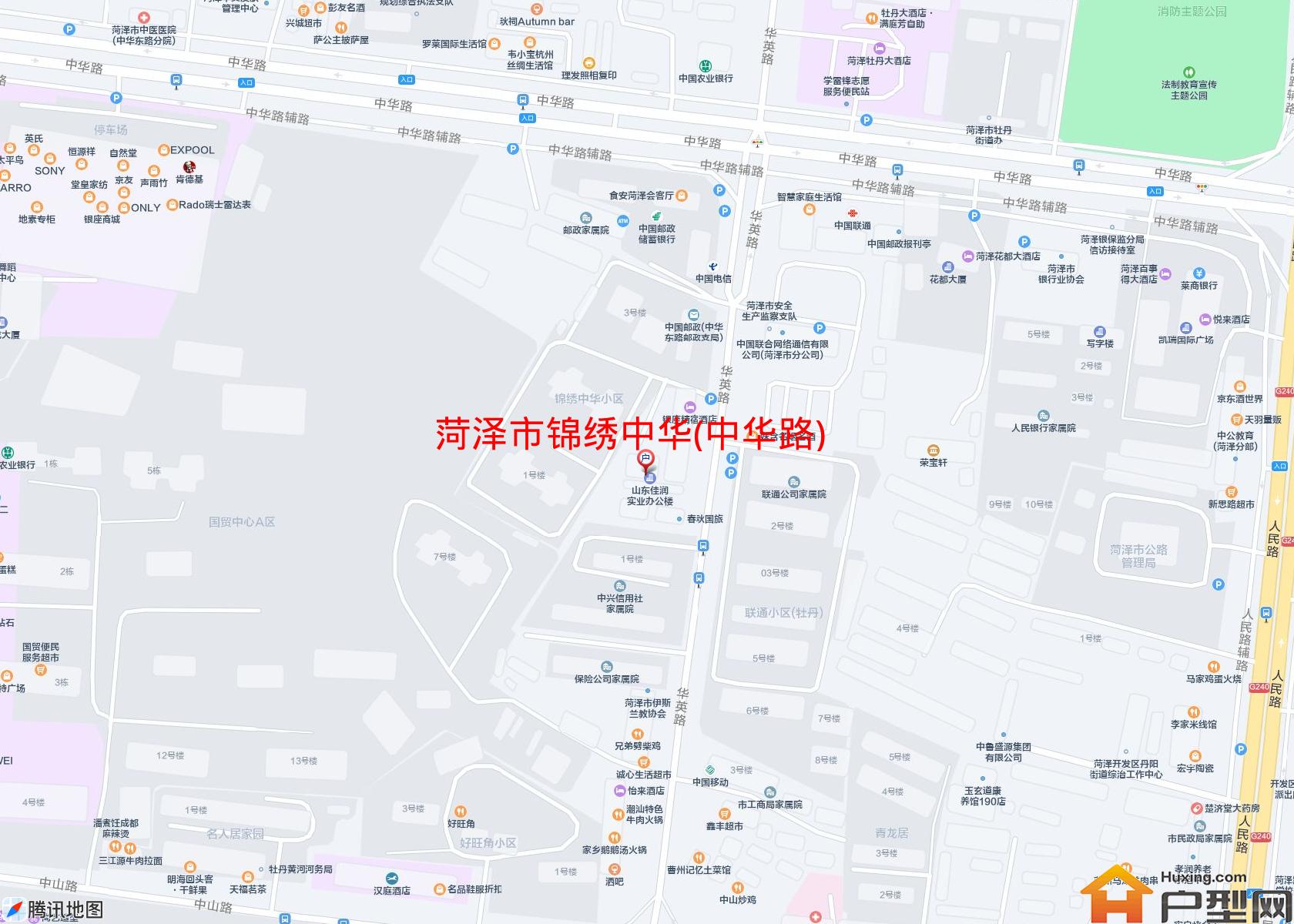 锦绣中华(中华路)小区 - 户型网
