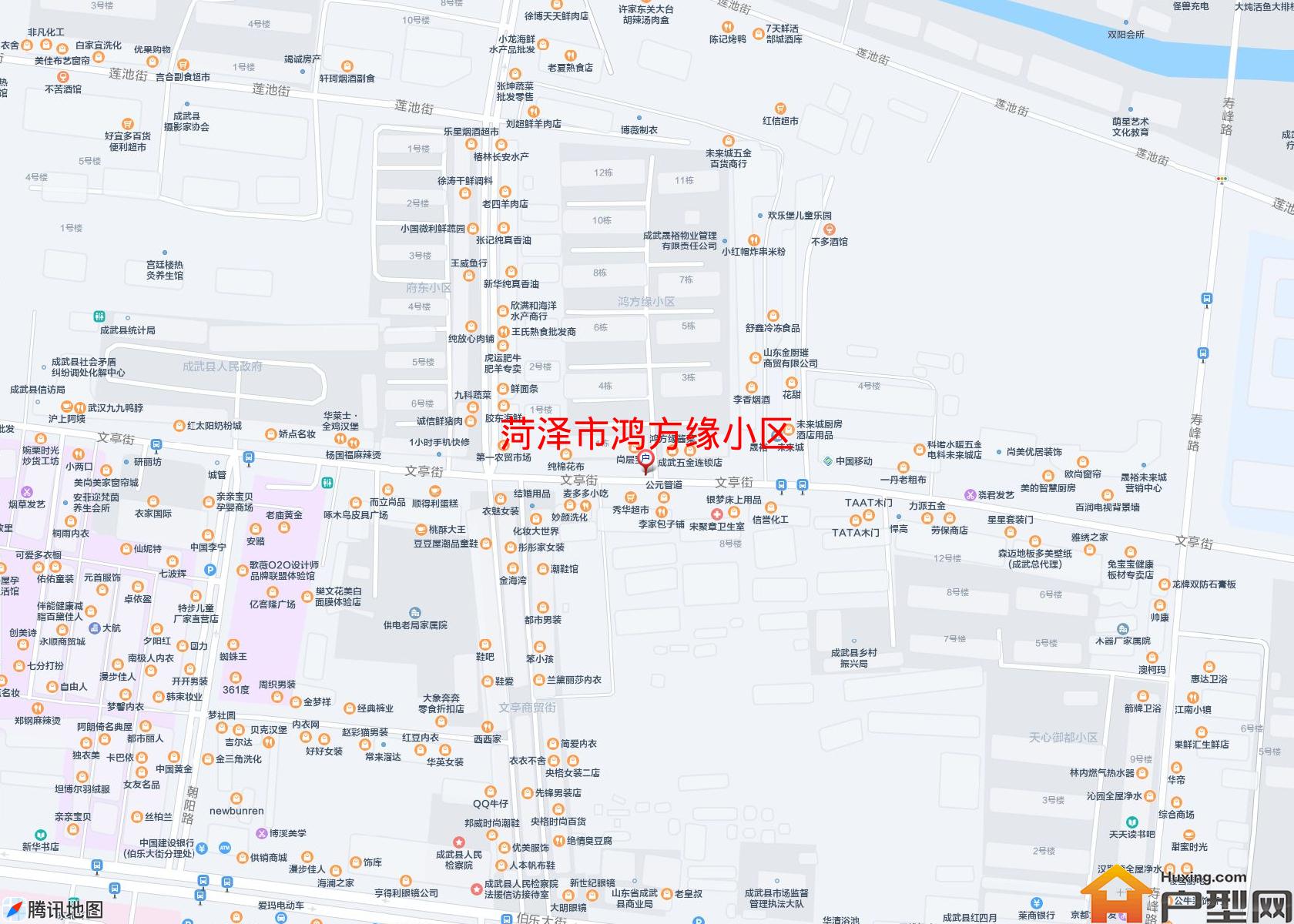鸿方缘小区小区 - 户型网