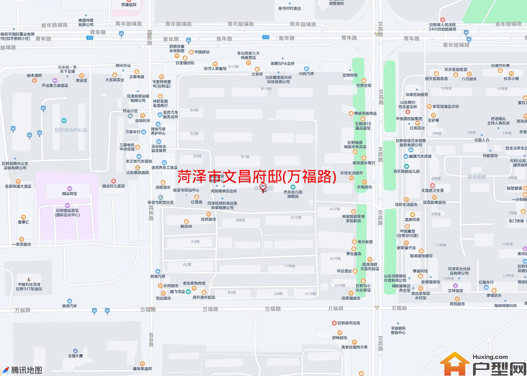 文昌府邸(万福路)小区 - 户型网
