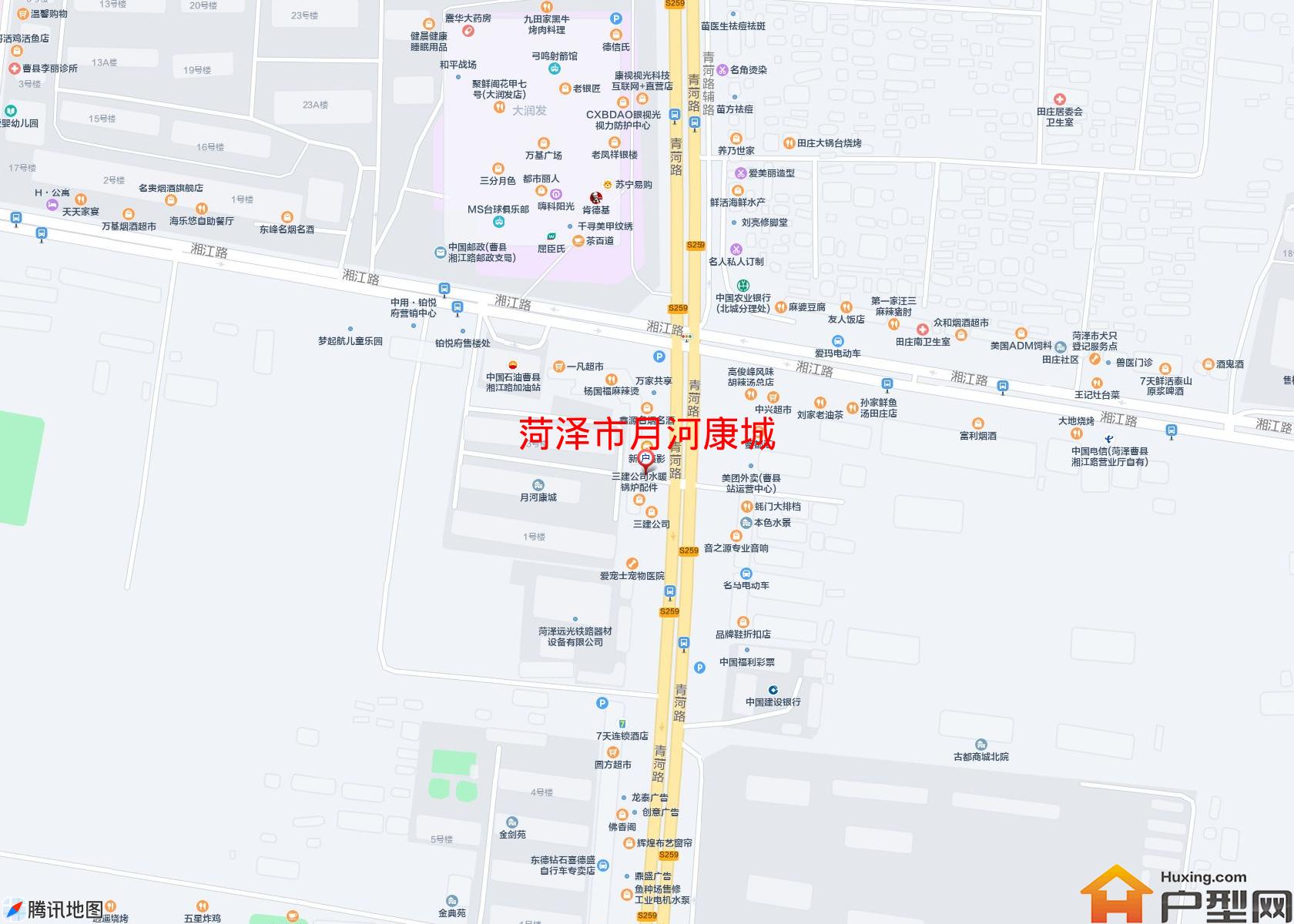 月河康城小区 - 户型网