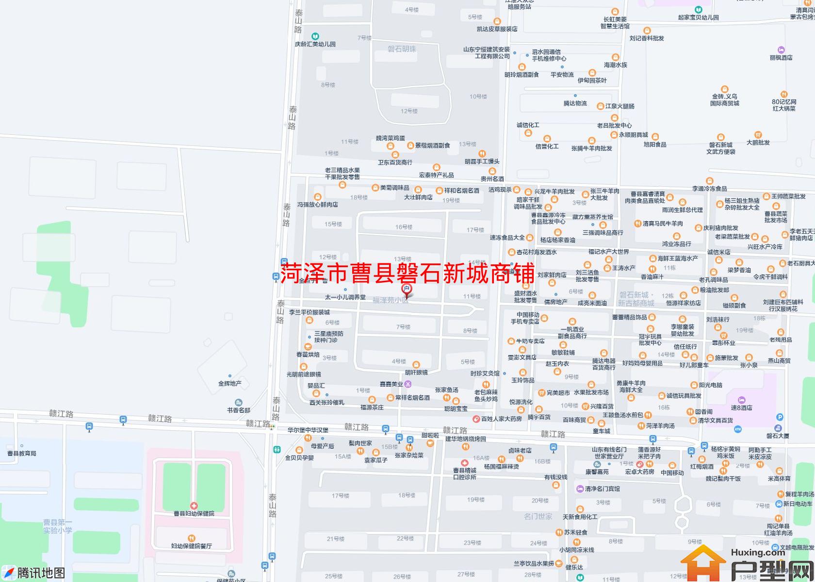 曹县磐石新城商铺小区 - 户型网