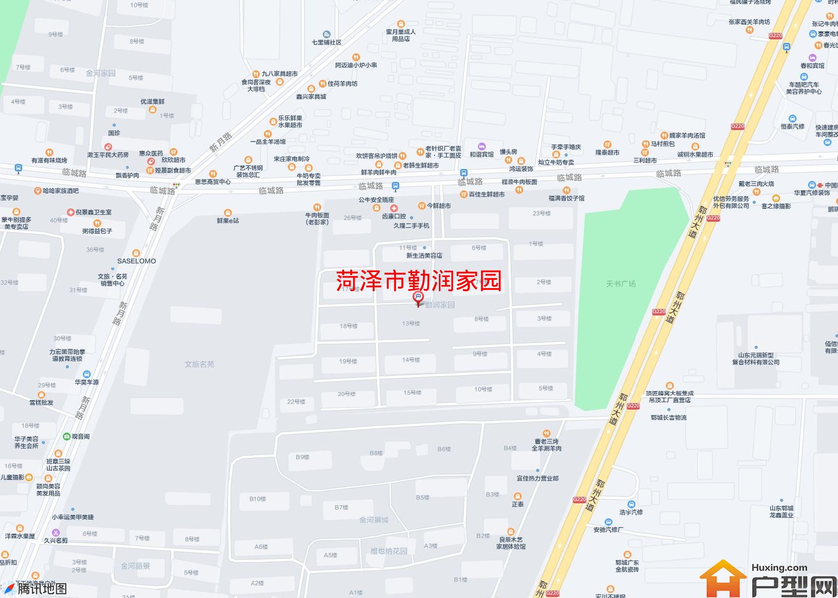 勤润家园小区 - 户型网