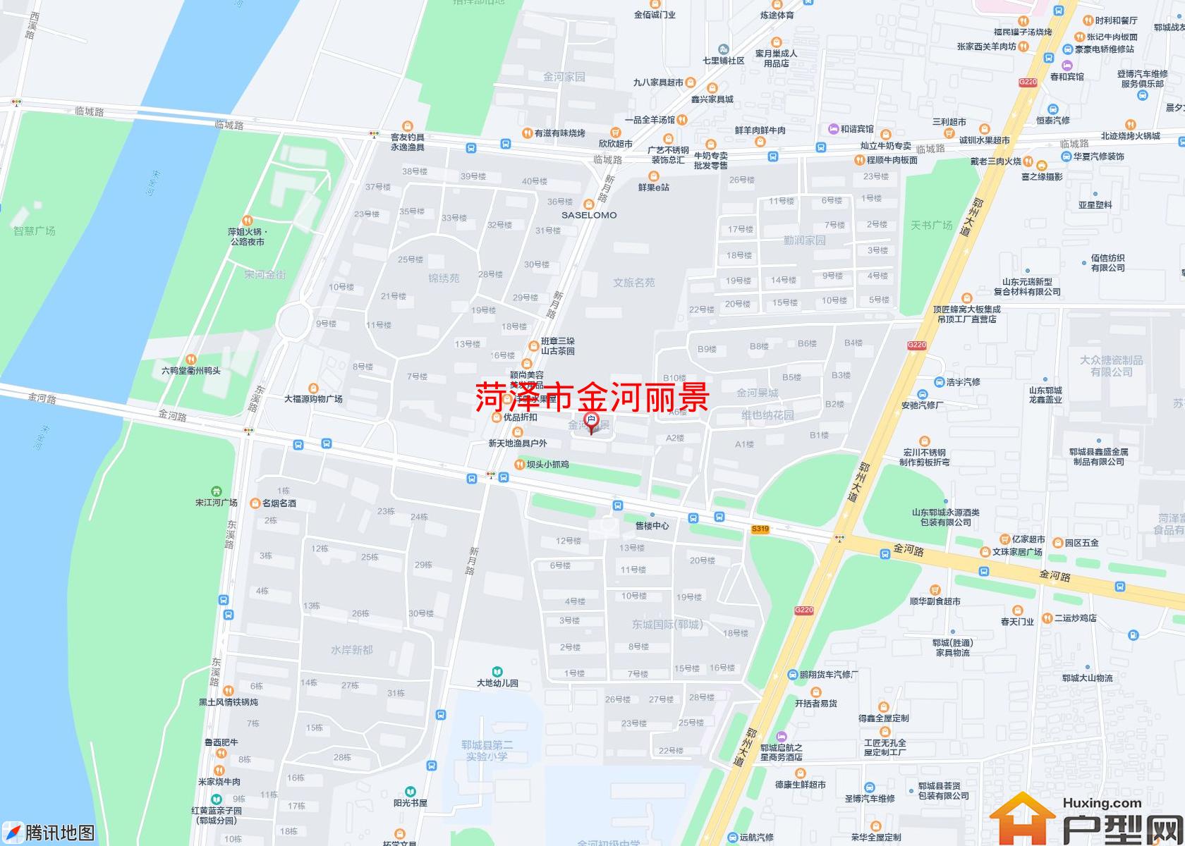 金河丽景小区 - 户型网