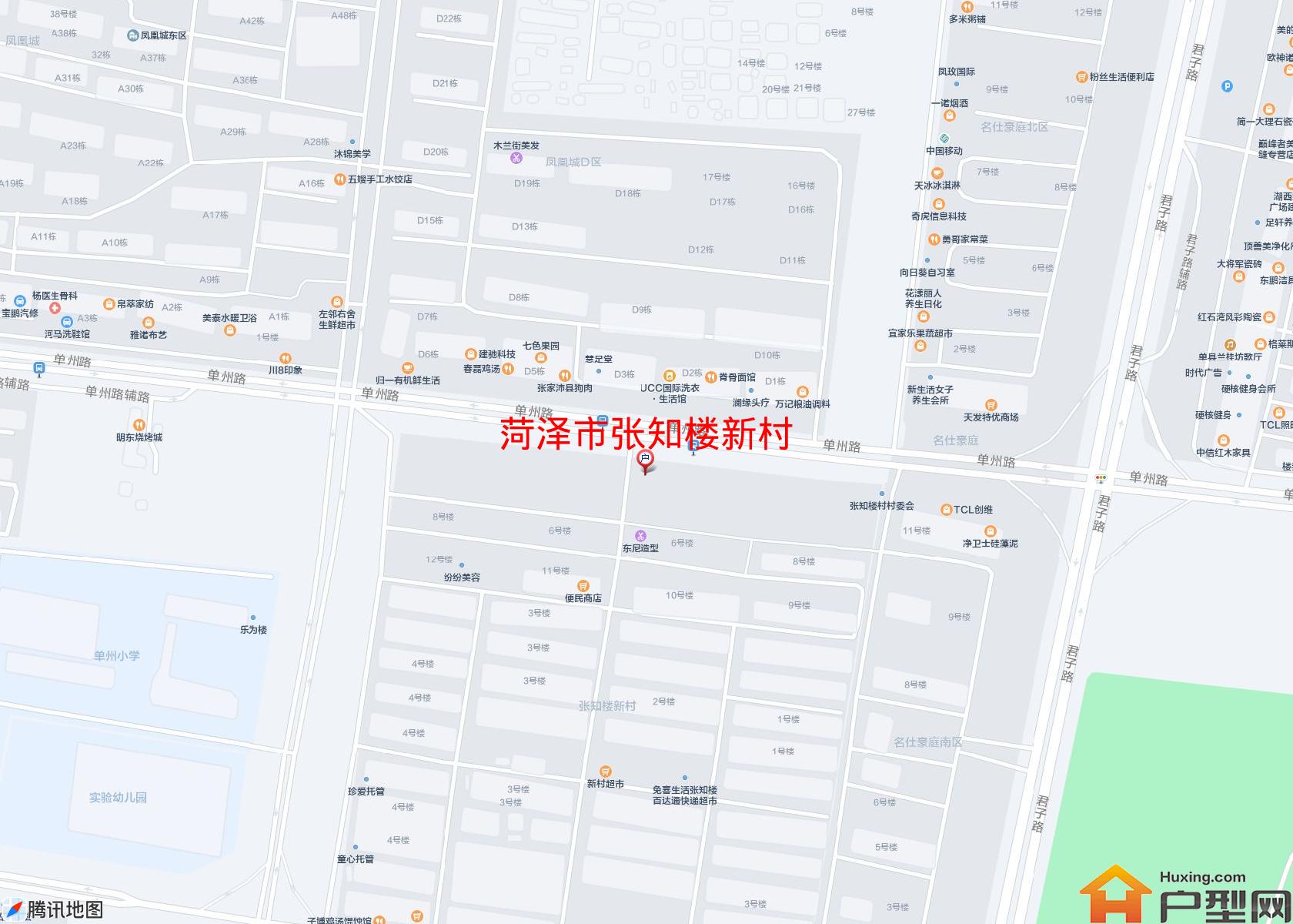 张知楼新村小区 - 户型网